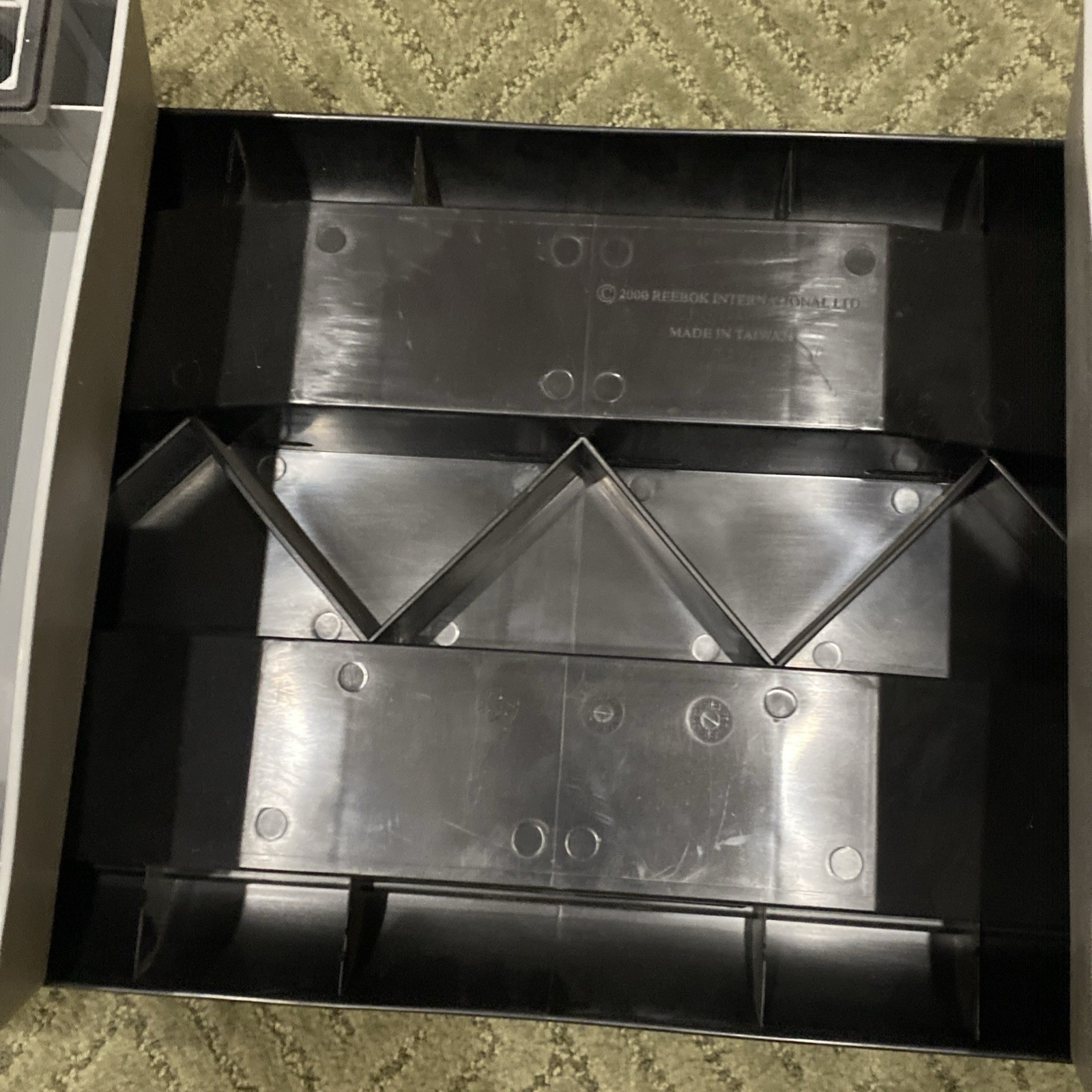 ORIGINAL REEBOK AEROBIC EXERCISE STEP PLATFORM WITH 6", 8" AND 12" RISER NICE