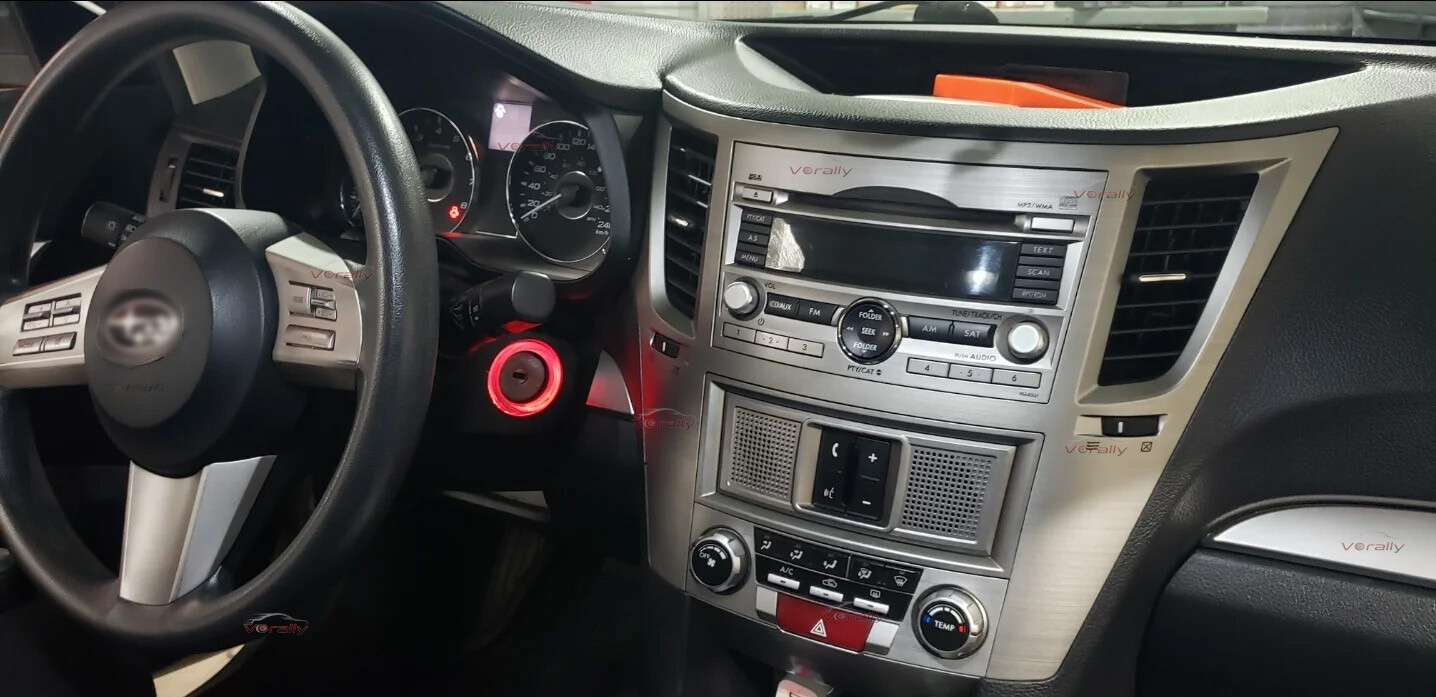 9.7" For 2009-2014 Subaru Outback Legacy CarPlay Android 13 Car Stereo Radio GPS