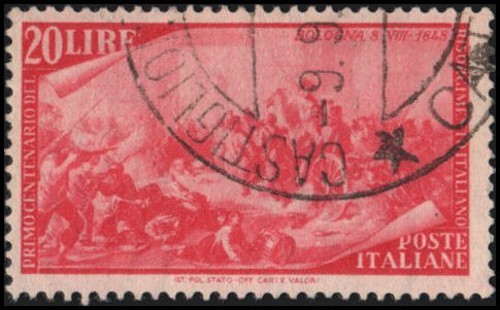 Italy #503 Used
