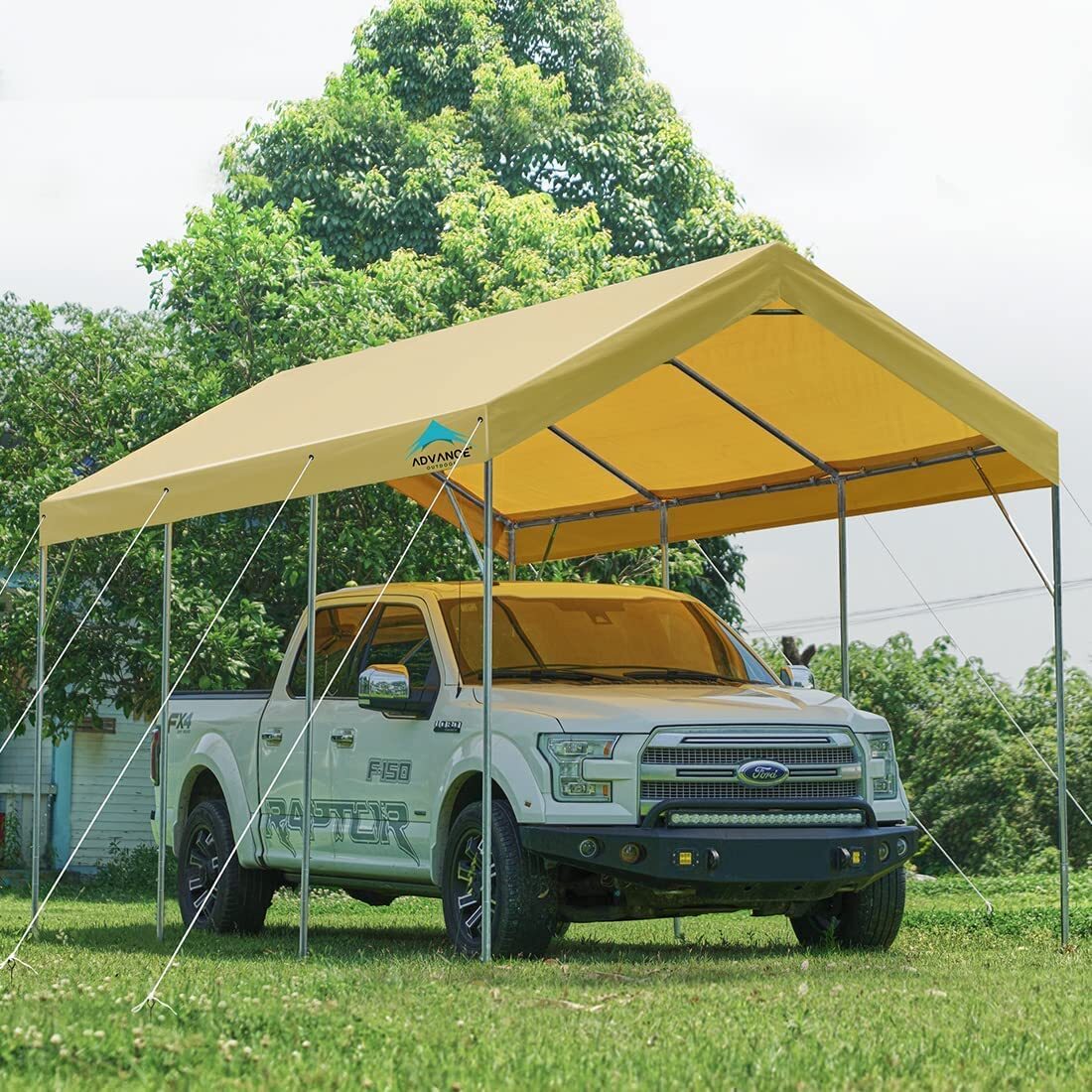 Advance Outdoor 12x20 Adjustable Carport Shelter Canopy