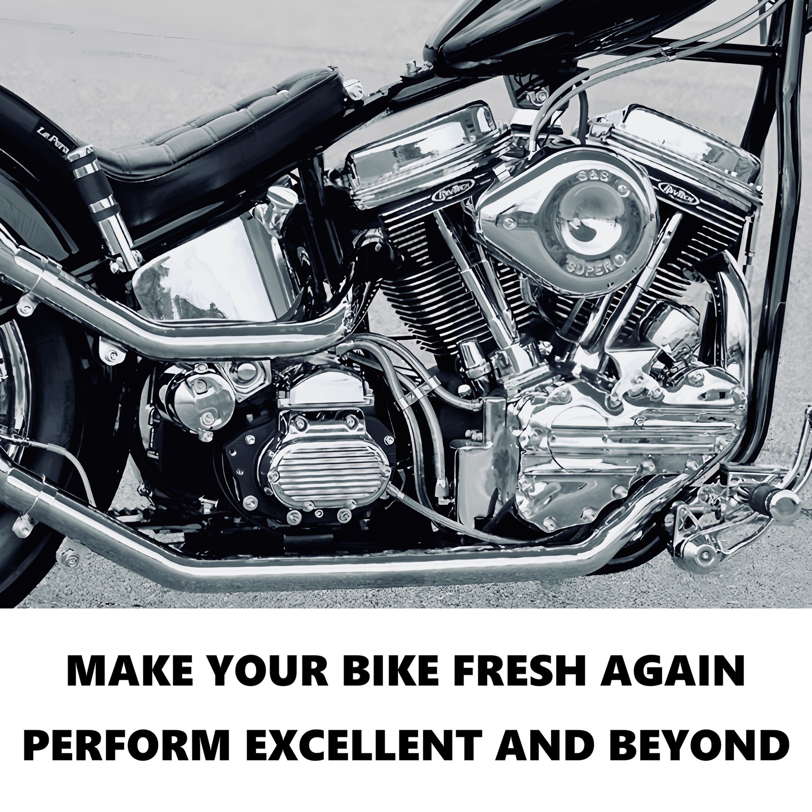 Upswept Front Exhaust Pipe Set for Shovelhead 1970-1984 Custom & Slip on