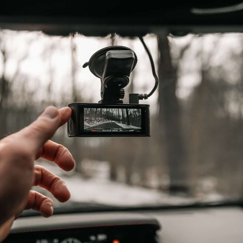 REDTIGER Front and Rear 4K Dash Cam with Hardwire Kit and 128GB Card