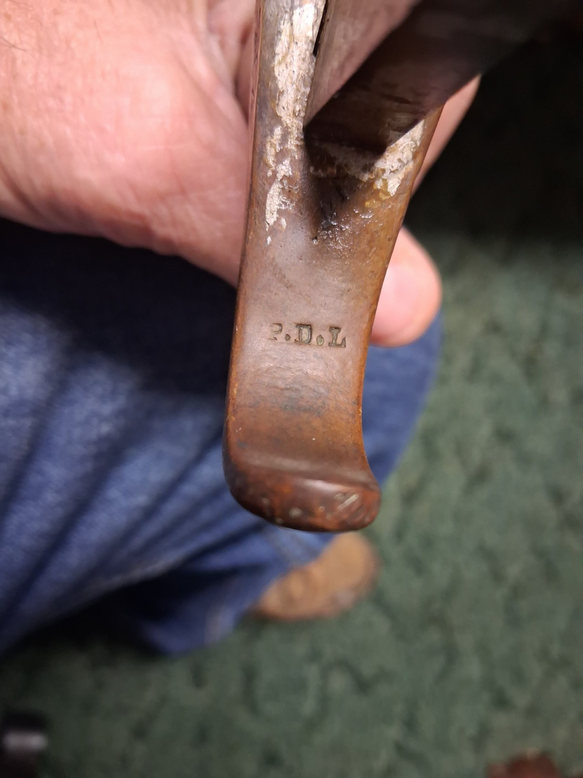 1800's German Saxon Short Sword S&K P.D.L.