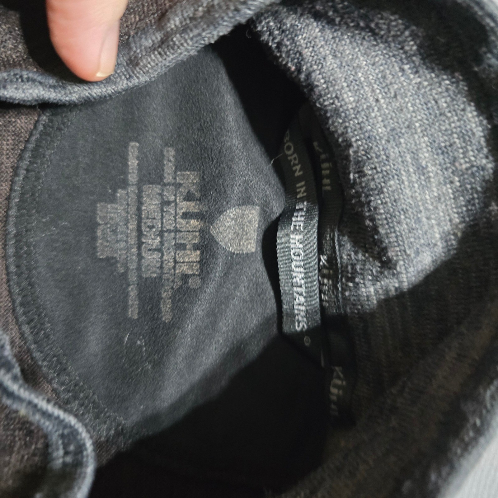 Kuhl Ryzer Mens Long Sleeve 1/4 Zip Fleece Pullover brownOutdoor Hiking medium