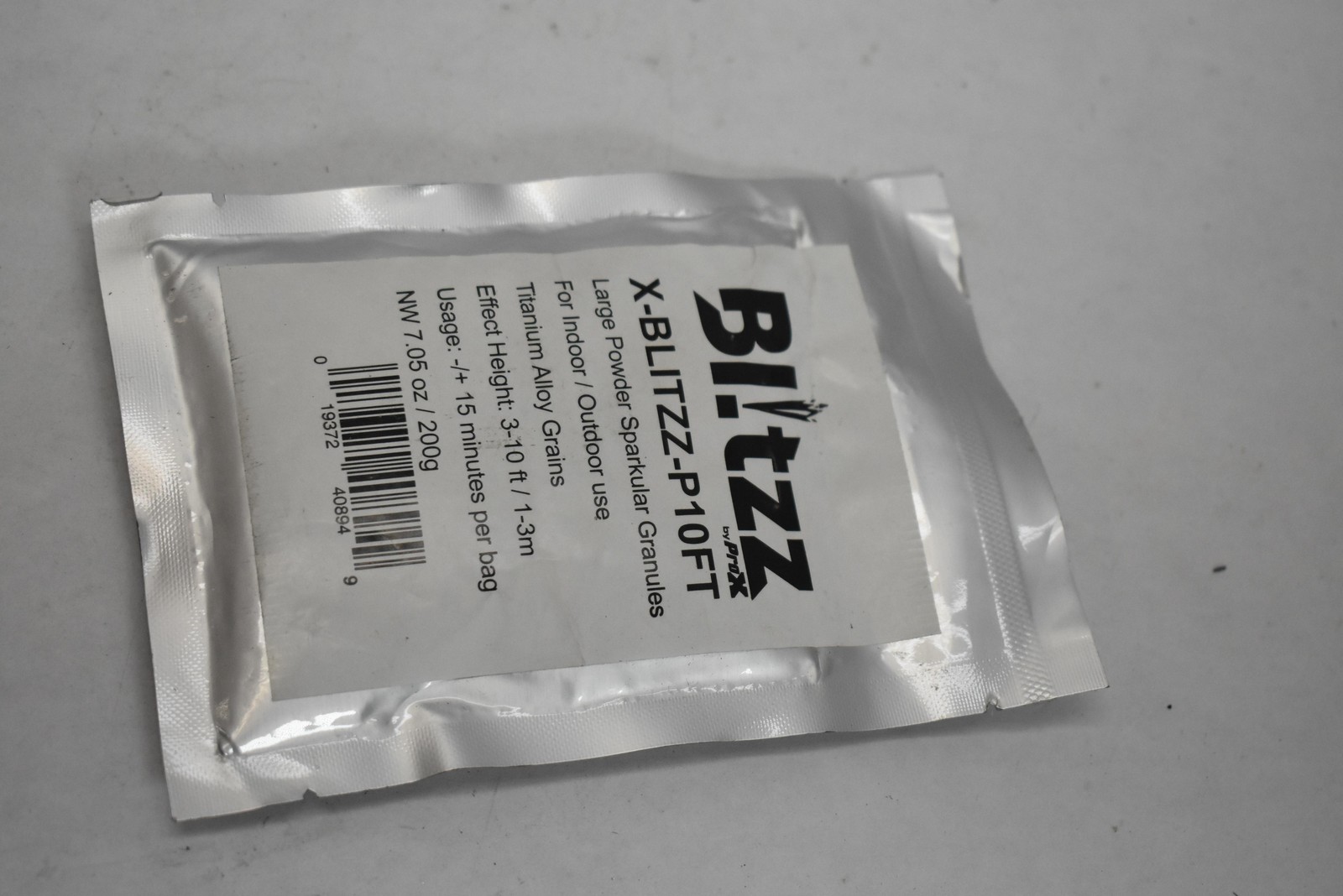 Pro X Blitzz Large Powder Cold Spark Effect Granules Effect Height: 3-10ft