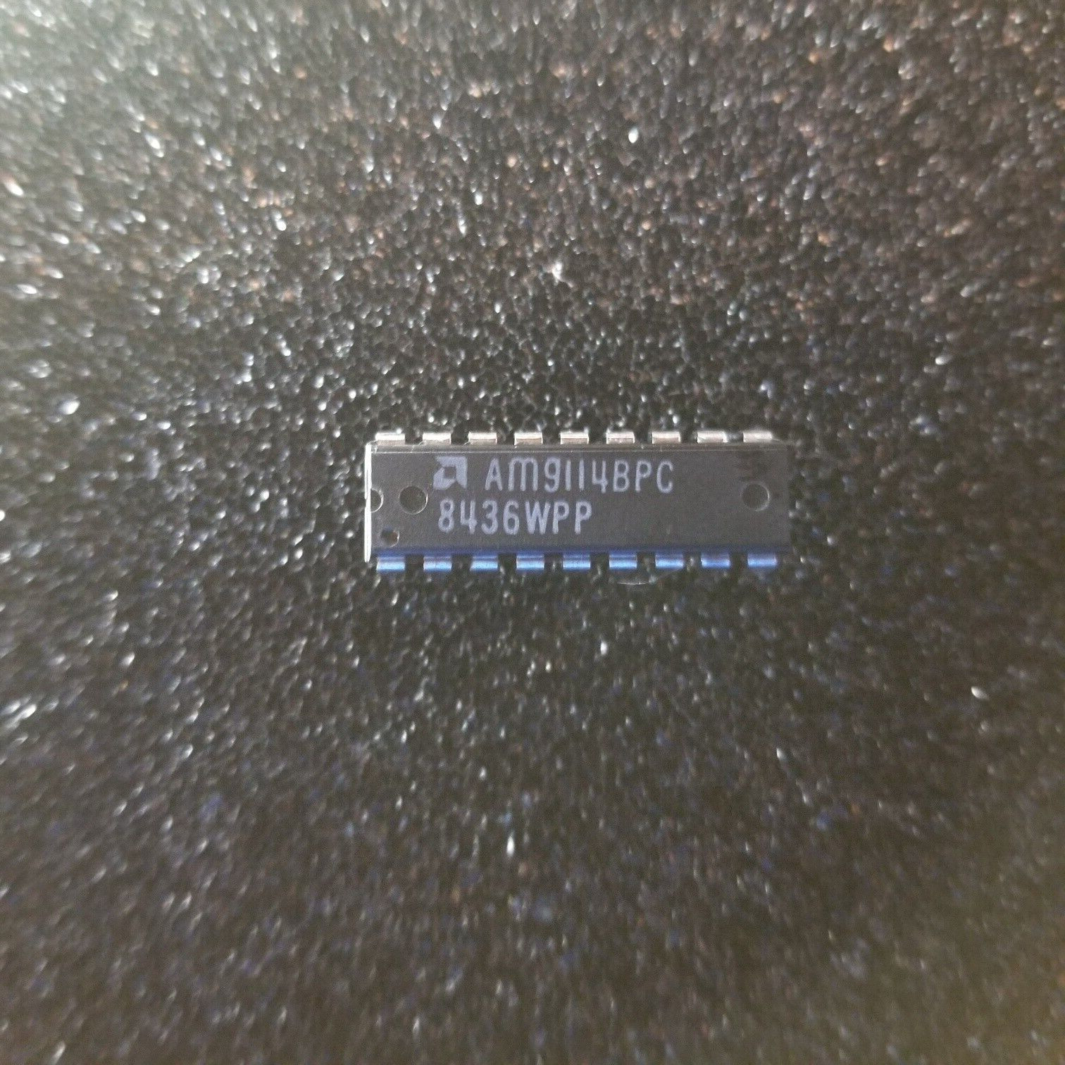 10pcs AMD AM9114BPC 1K X 4 (450ns) Static Ram = 2114 ram, Unused USA stock