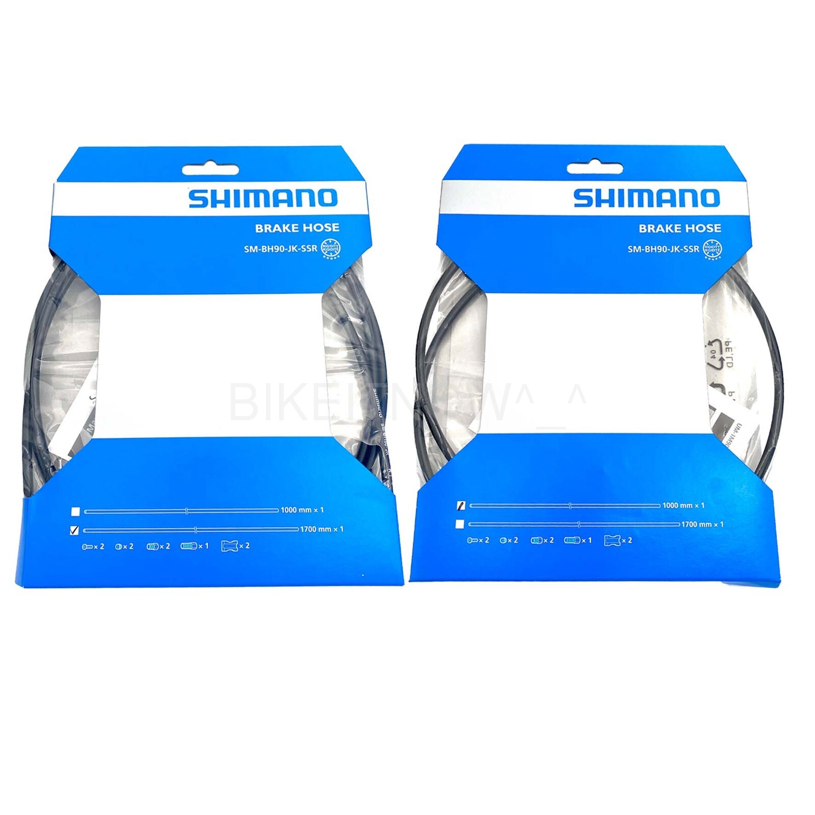 SHIMANO SM-BH90-JK-SSR Disc Brake Hose Set 1000+1700mm, for Dura-Ace Ultegra 105