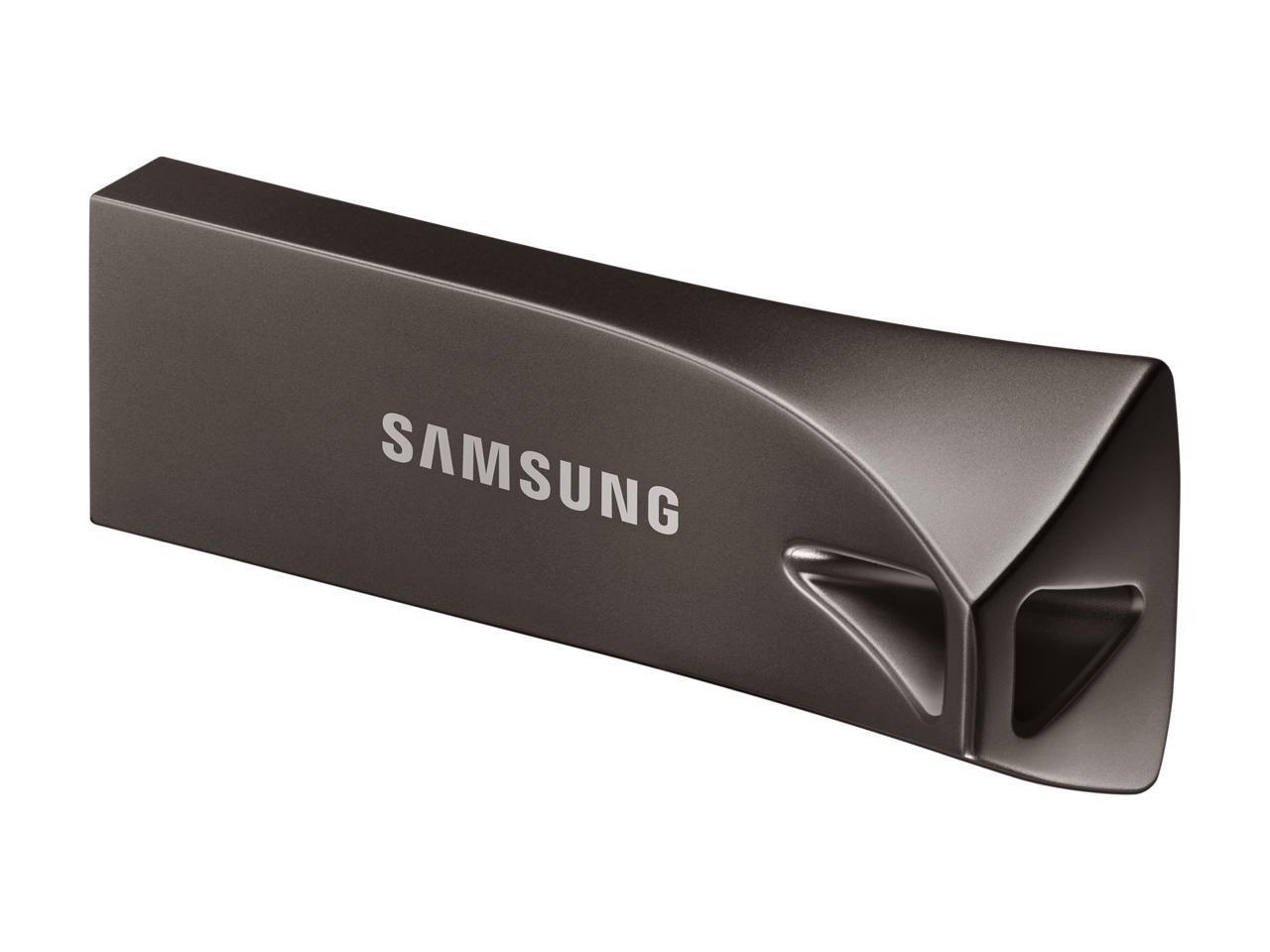 SAMSUNG BAR Plus USB 3.1 Flash Thumb Jump Drive USB Stick in Gunmetal Titan Gray