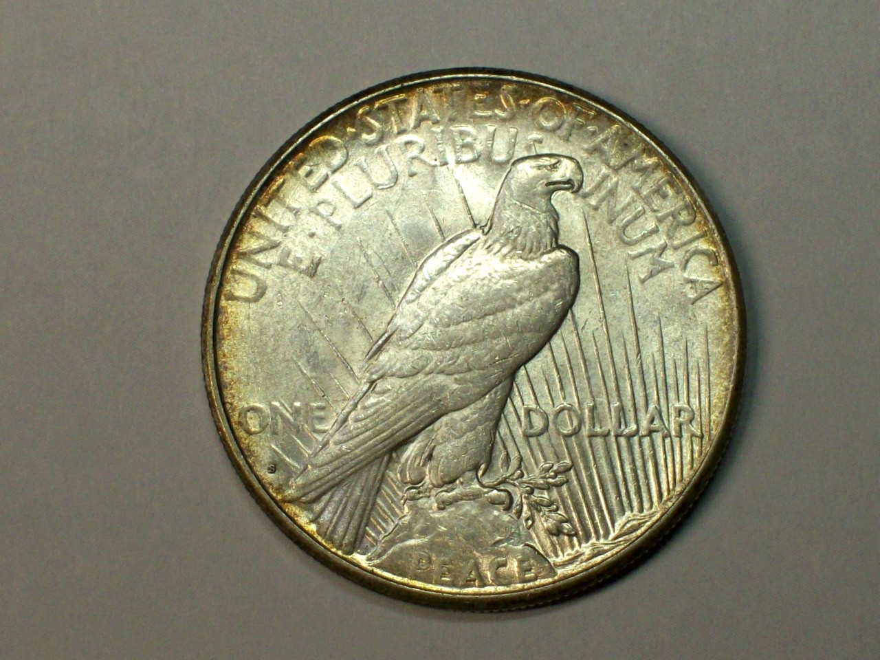 1923-S Peace Dollar Choice AU/Unc. SN8222