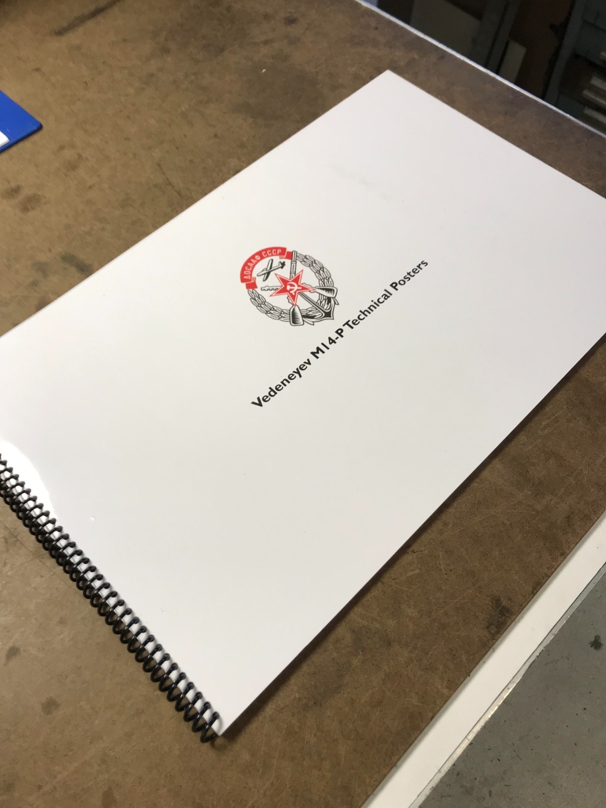 Vedeneyev M14-P, DOSAAF TRAINING - POSTER BOOK