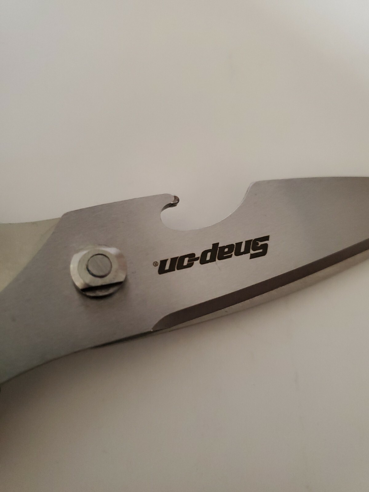 Snap on Tools Heavy Duty shears scissors black bottle opener nut cracker NEW!!!!