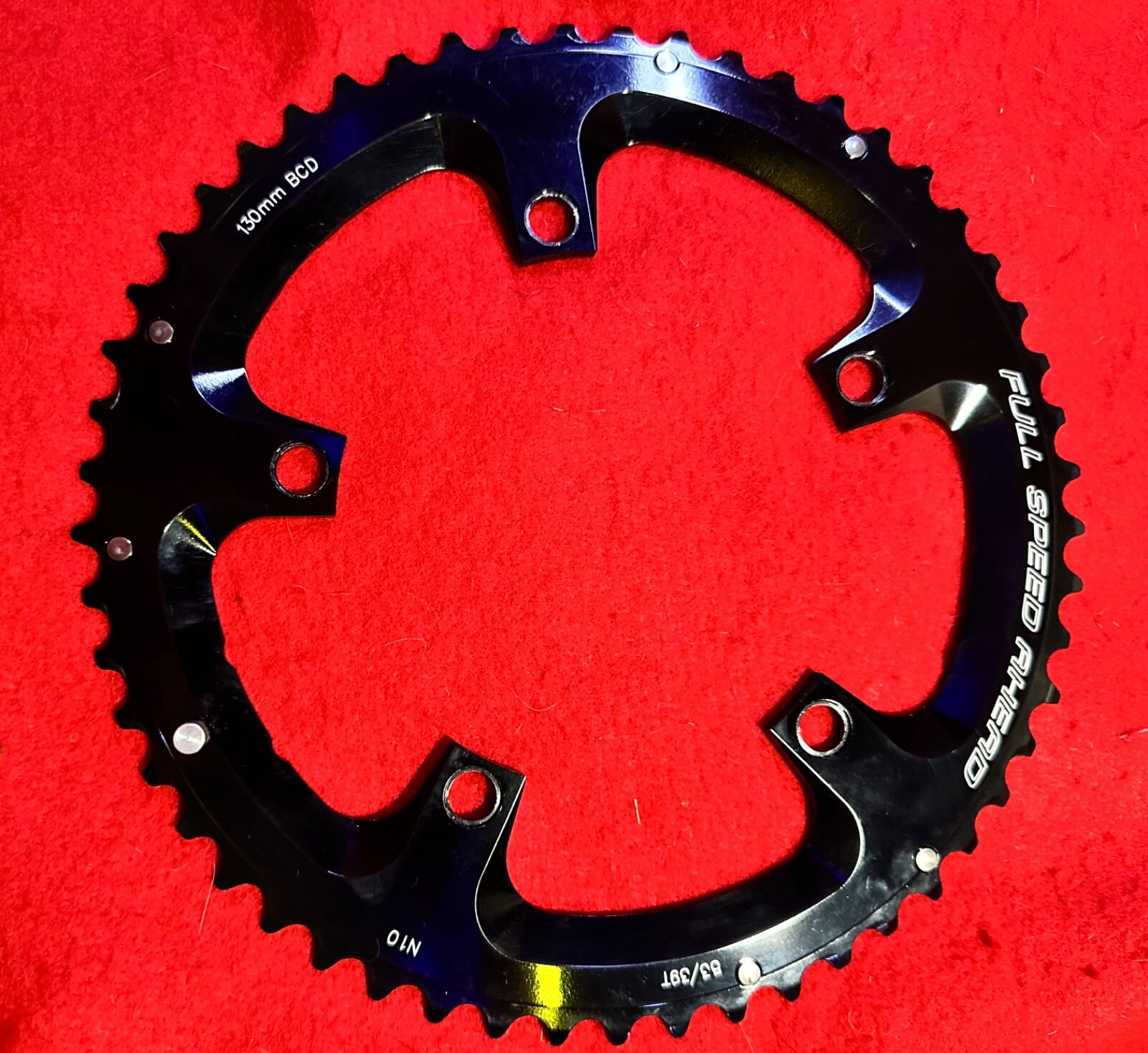 FSA Road Chainring 53t 130 BCD 5-Bolt 10/11-Speed Alloy - Brand New