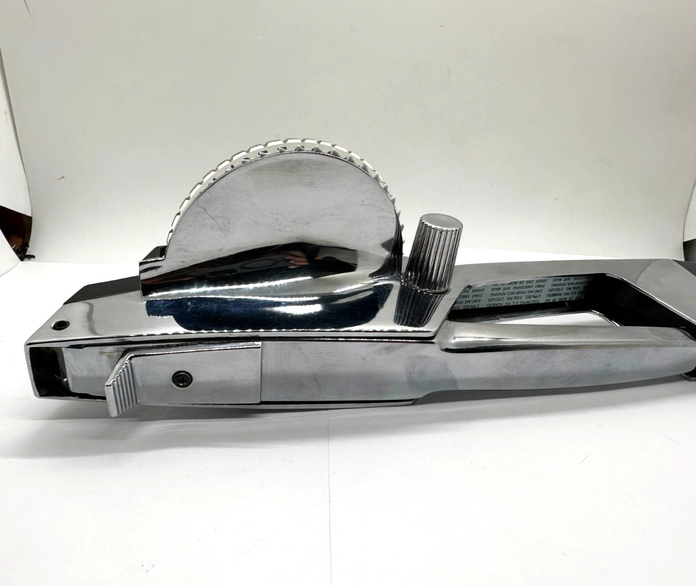 Vintage DYMO Metal Label Maker Made In USA. Tested Works (READ)