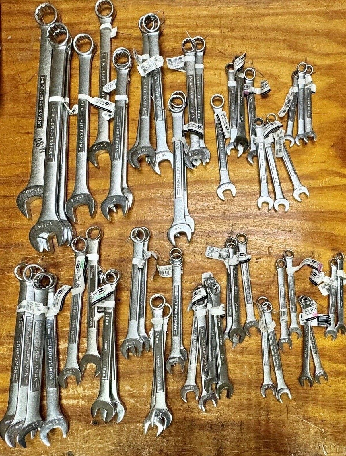 NEW Craftsman Combination Wrench 12 Point Metric&Standart PICK SIZE ~ Free Shipp