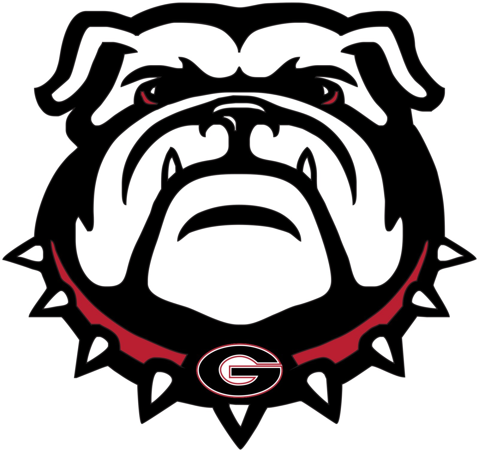 Georgia Bulldogs - Die Cut Laminated Vinyl Sticker All Weather Safe 2"-15"