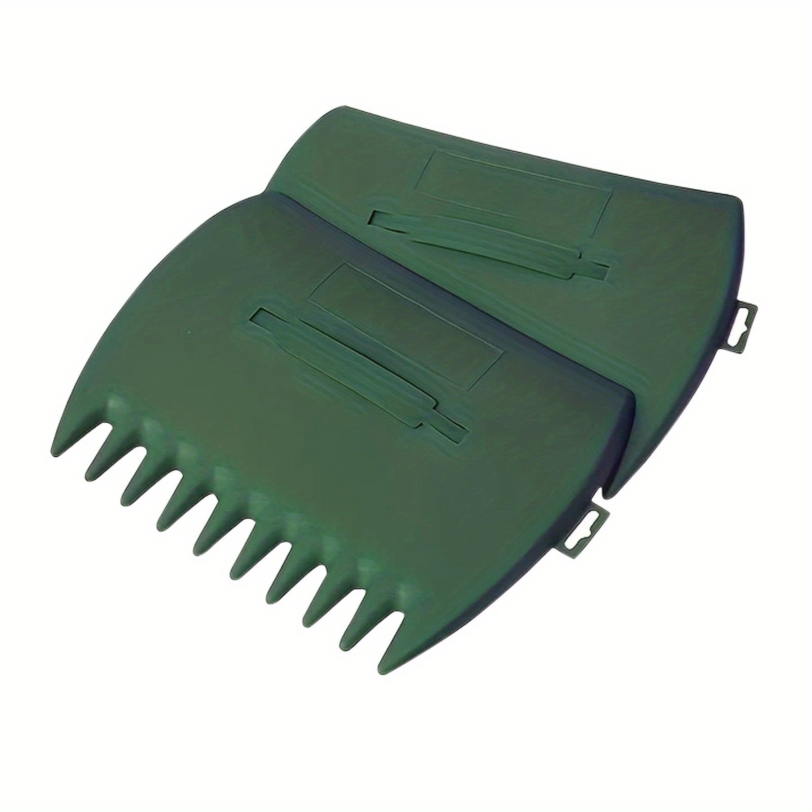 Garden Leaf & Weed Claws - Plastic Rake Tool for Easy Debris Collection in Yard
