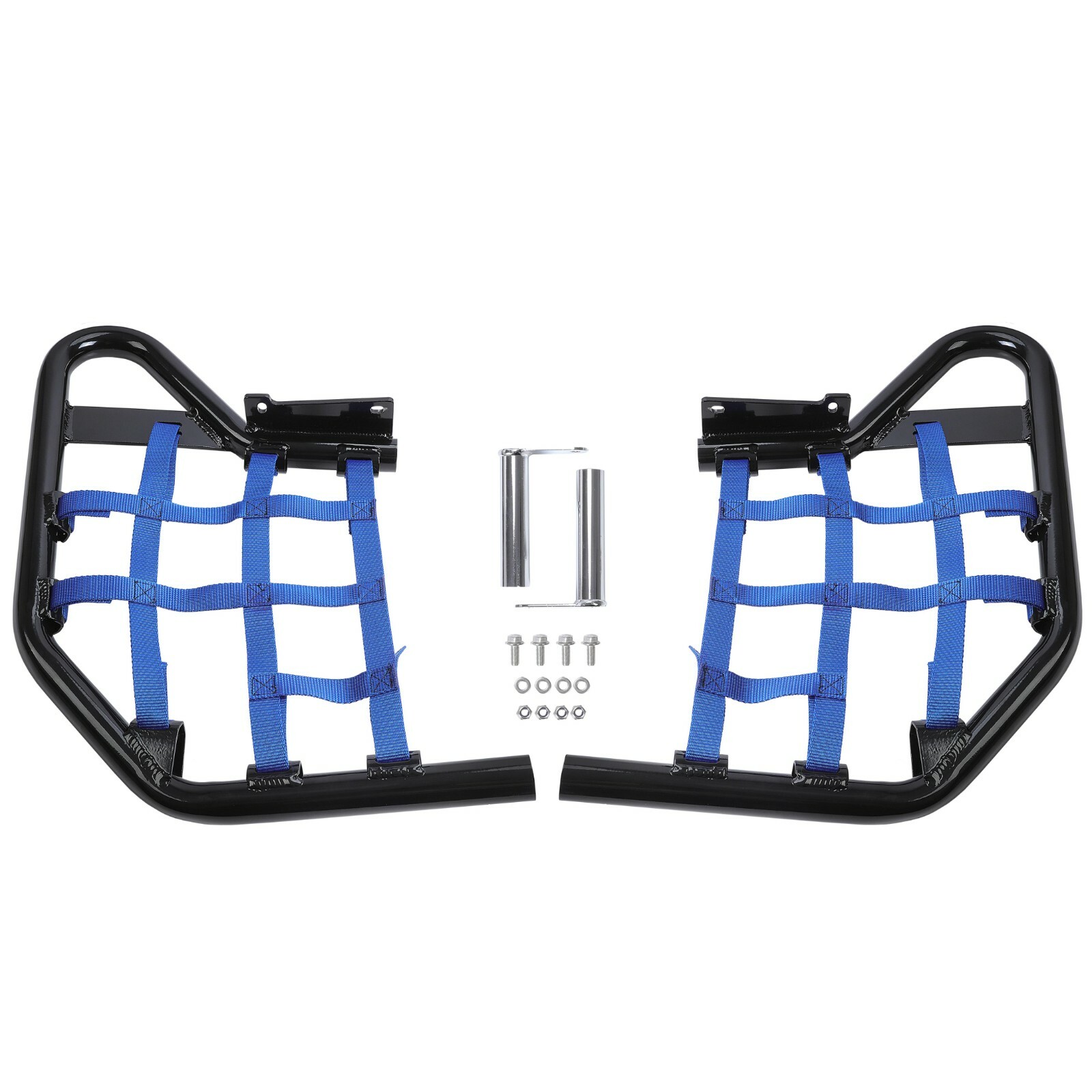 Blue Aluminium Side Step Nerf Bars Foot Peg For Yamaha Raptor 700 YFM 700 YFM700