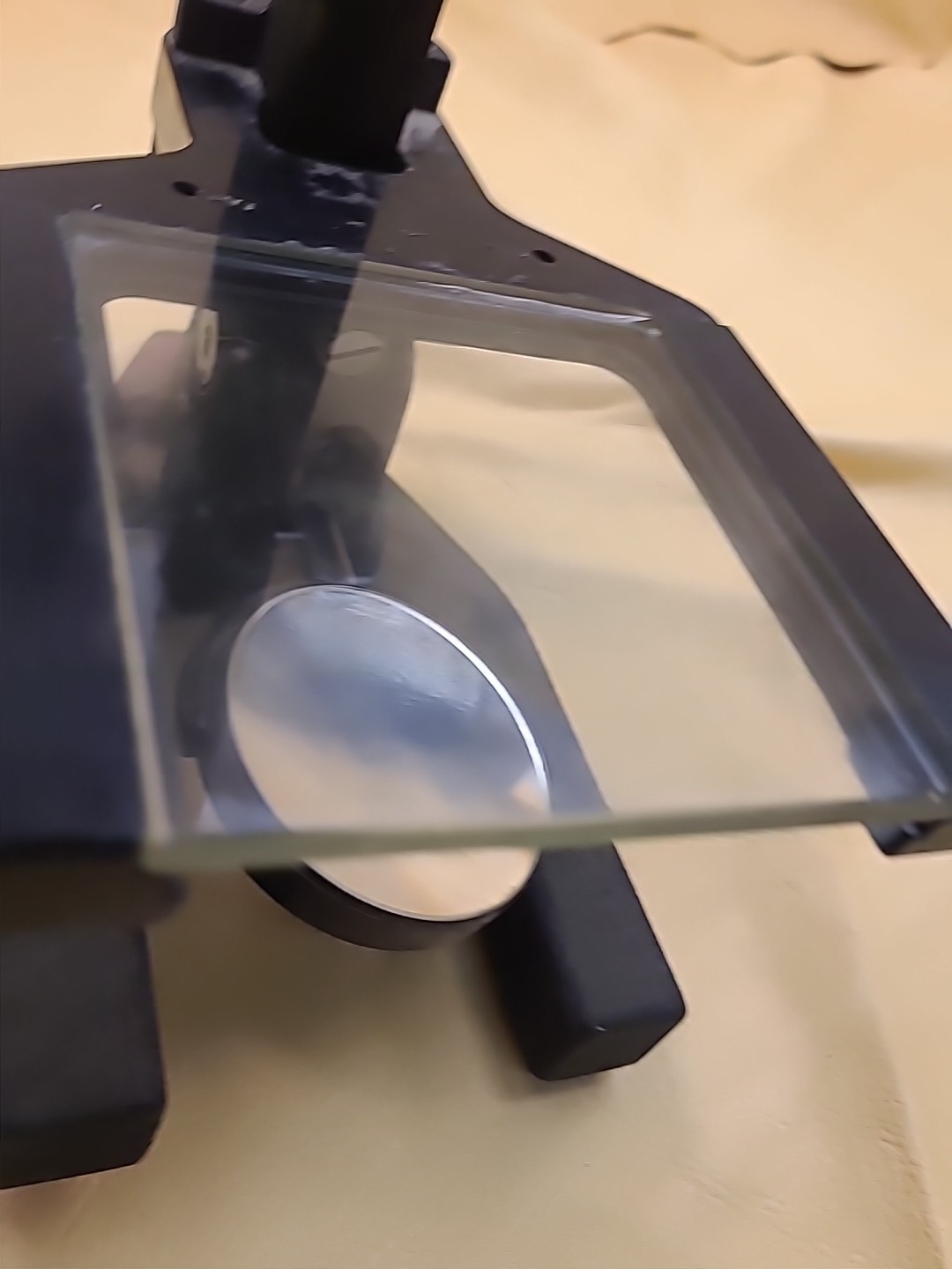 Antique Bausch & Lomb Metallurgical Microscope w/ Illuminator Scientific Lab