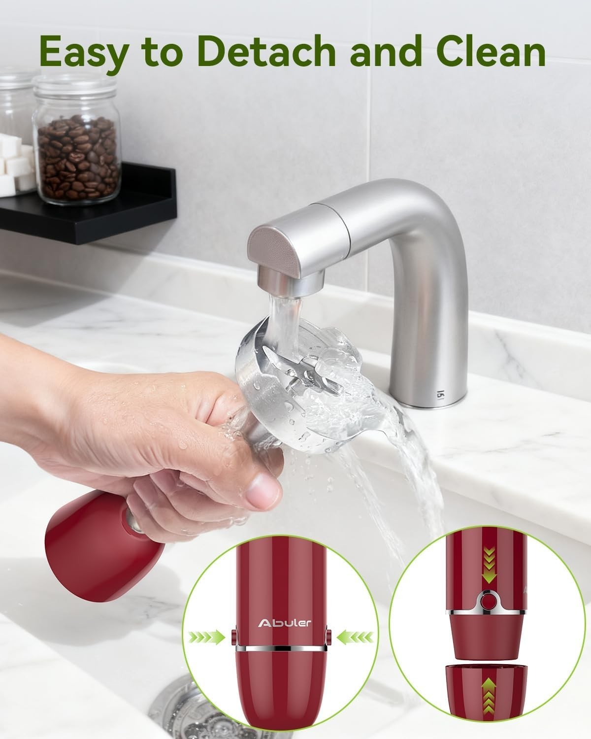 1000W Hand Blender - 12-Speed Kitchen Tool with Versatile Attachments