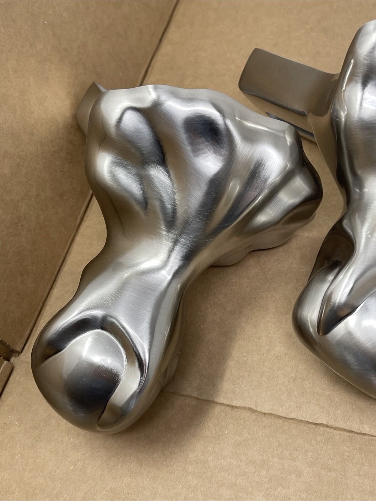 Pelham & White Clawfoot Claw Foot Bathtub Tub Feet, Brushed Nickel, Set Of (4)