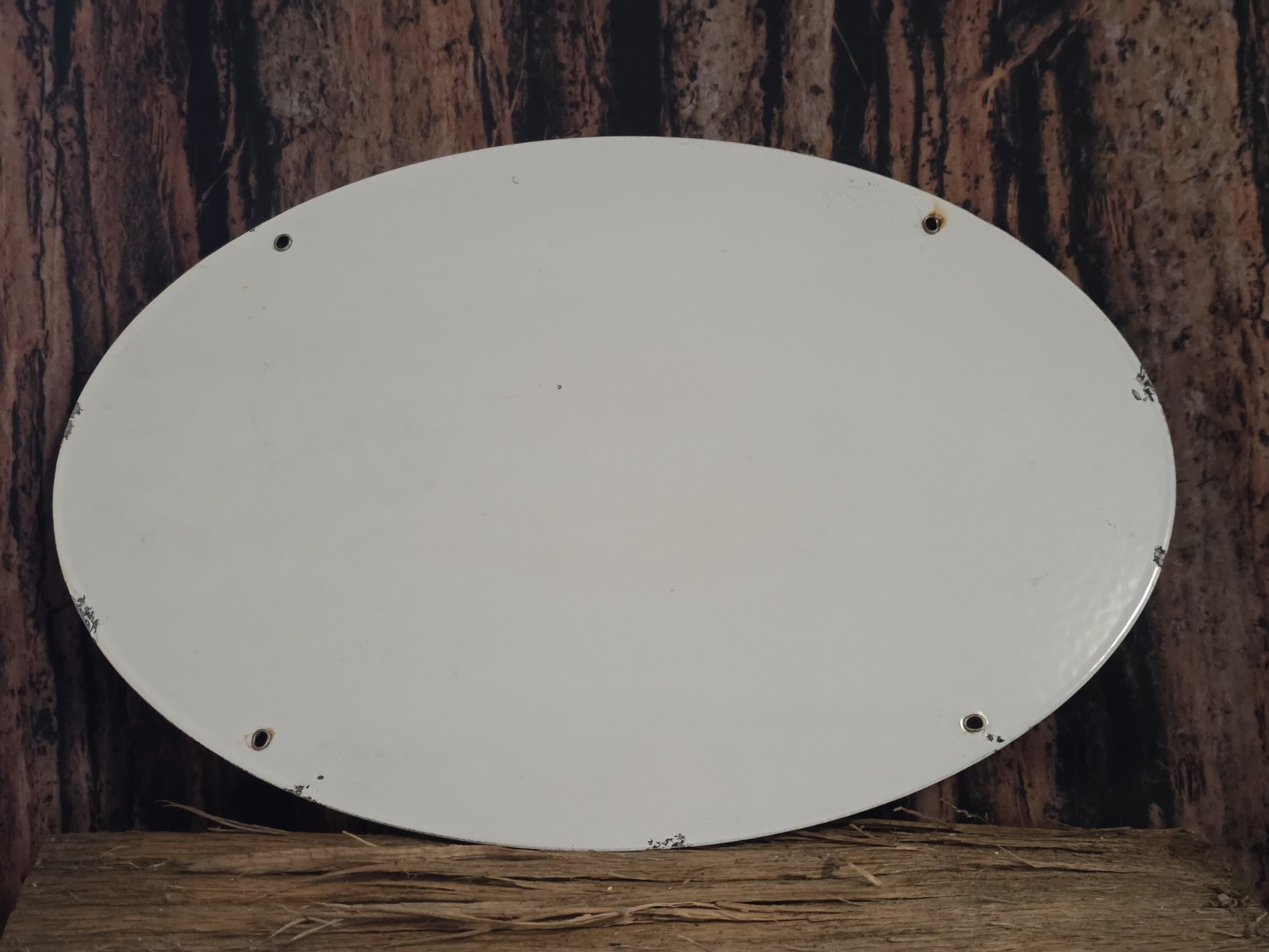 VINTAGE MOPAR PARTS & SERVICE CHRYSLER PORCELAIN DEALER SIGN 16.5" X 11"