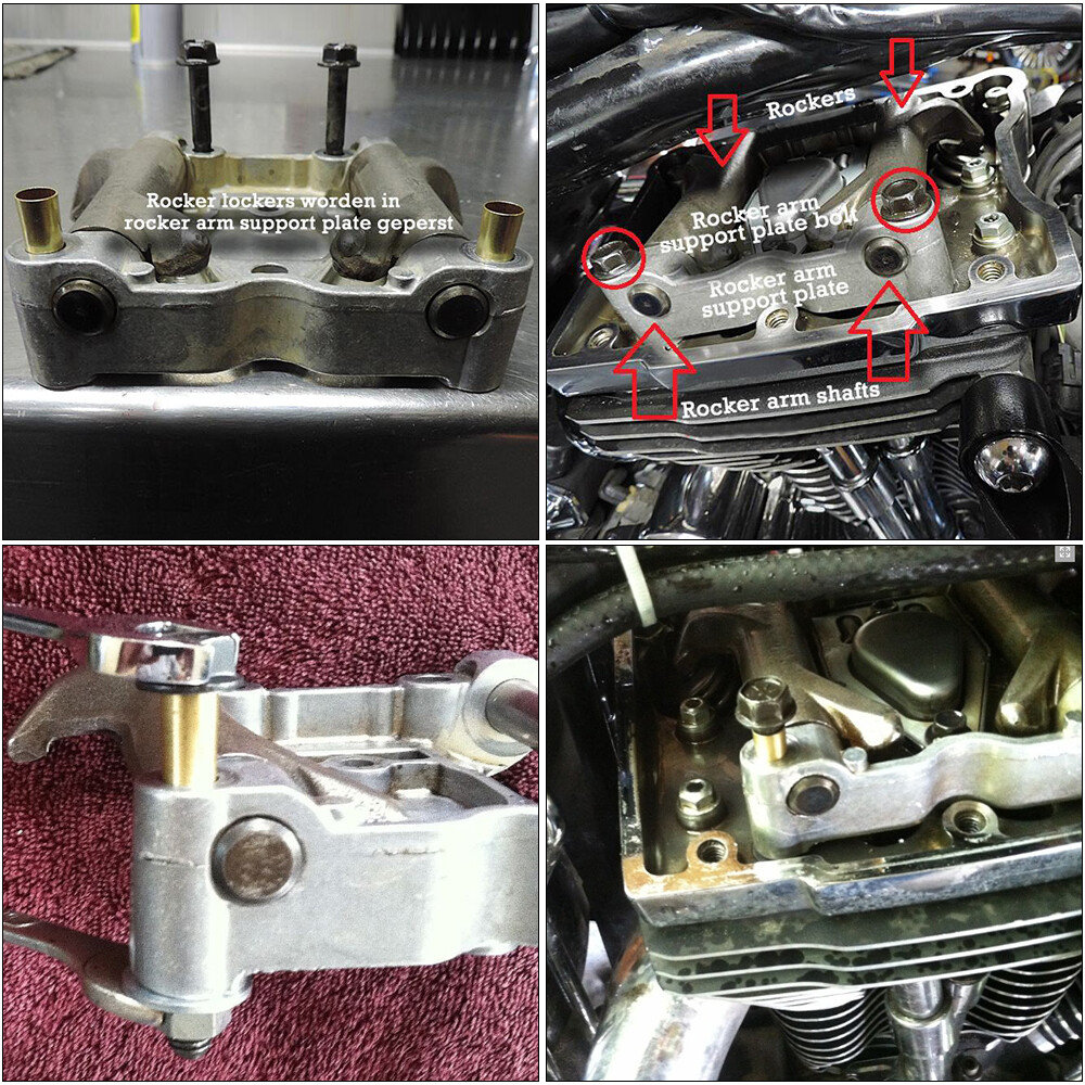 For Harley Davidson Rocker Lockers Kit Twin Cam End Ticking Noise US Stock Motor
