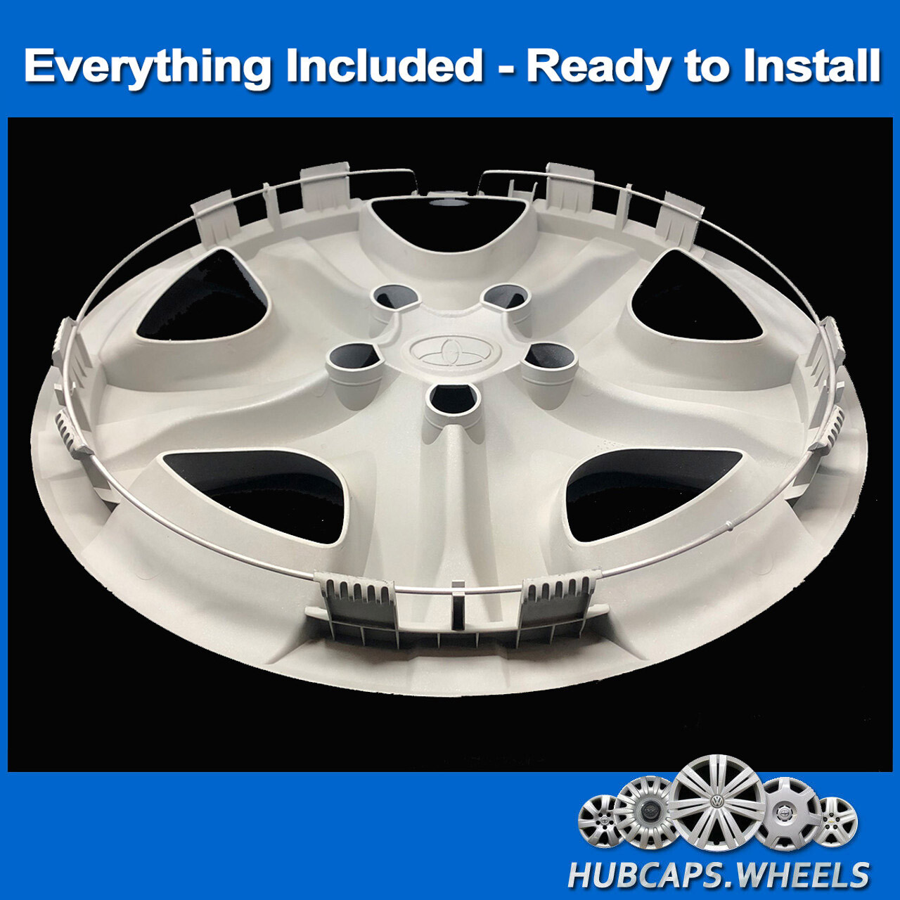 Hubcap for Toyota Rav 4 2013-2015 - Genuine OEM Factory 17-in Wheel Cover 61170