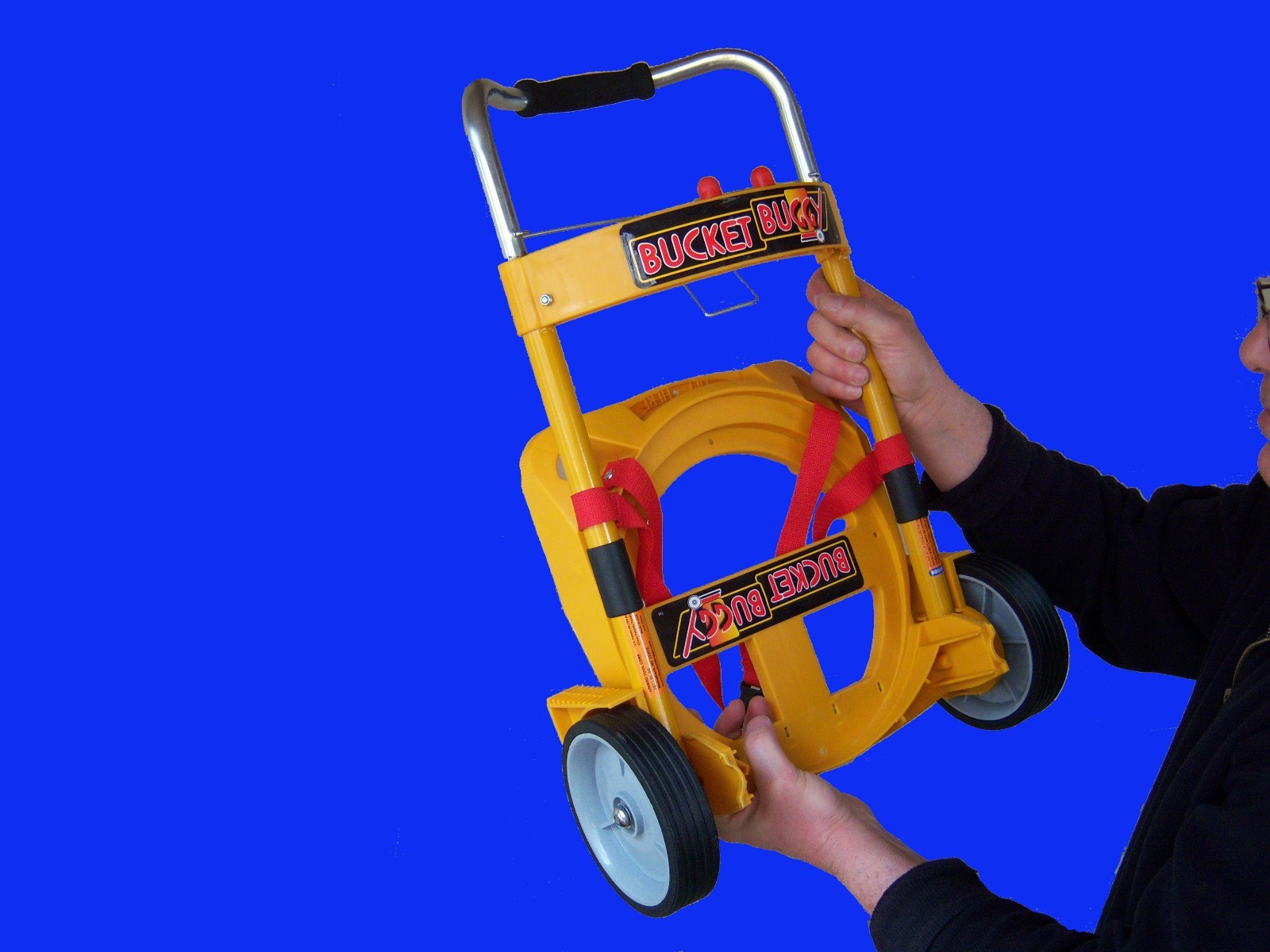 Bucket Buggy Rolling Cart, 5 - 7 Gallon Buckets, Paint, Tools (bucket not incl.)