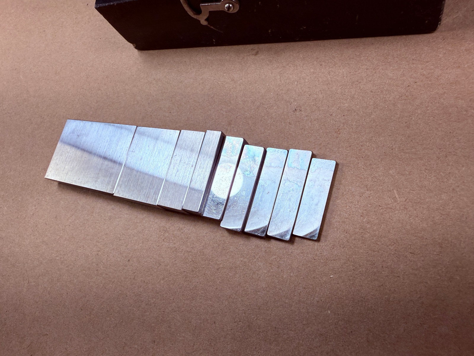 Vintage - ULTRA CHEX Gage Block Set Geo SCHERR .0625" - 2" in Case