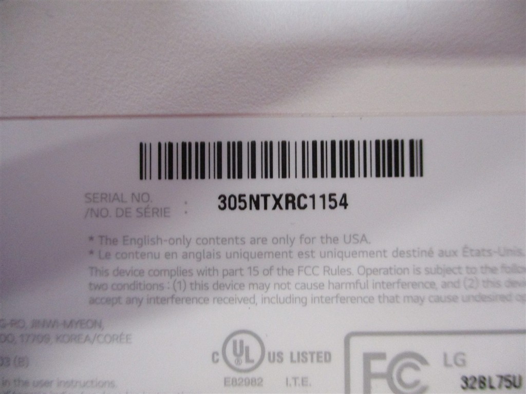 LG 32BL75U-W 32" 4K UHD VA LCD Monitor HDMI, DP, USB-C