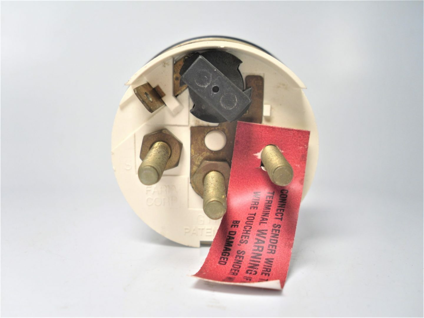 Faria GP9767A ~NEW~ 2" Chesapeake White 80 PSI Oil Pressure Gauge -FREE SHIPPING