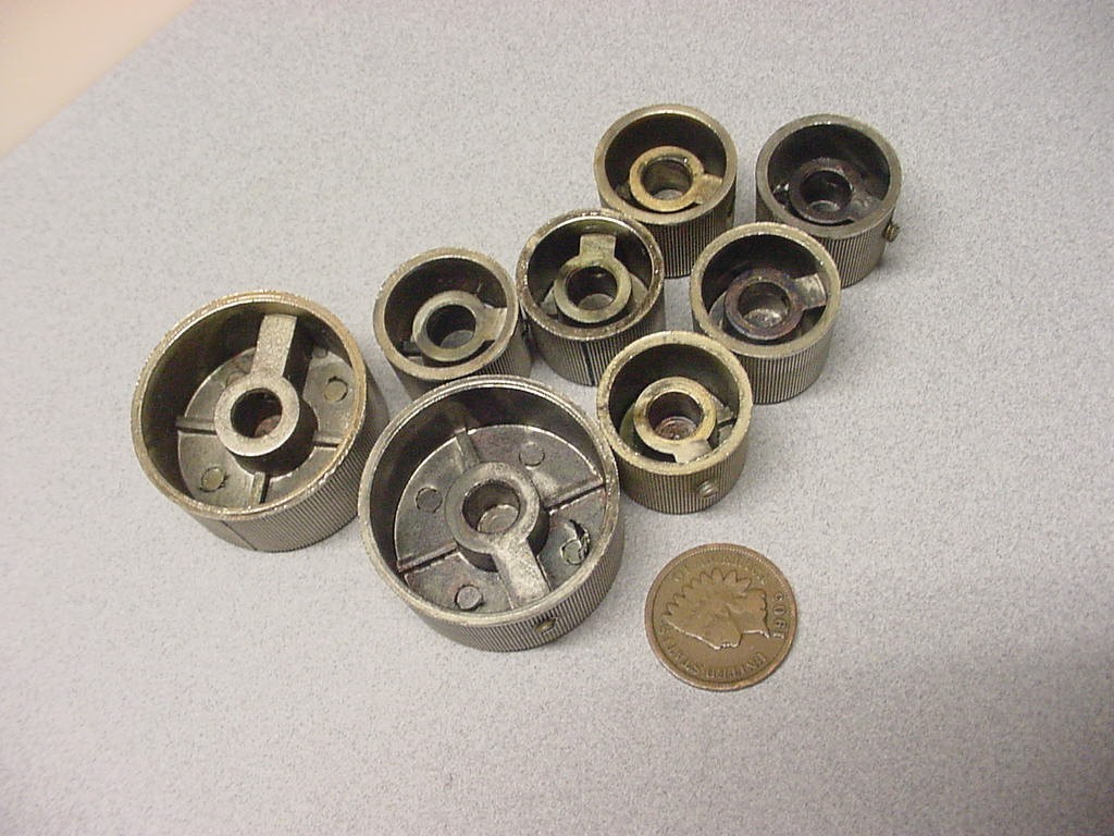 DYNACO PAS PAS3 TUBE PREAMPLIFIER 8 PCS OEM CONTROL KNOB LOT