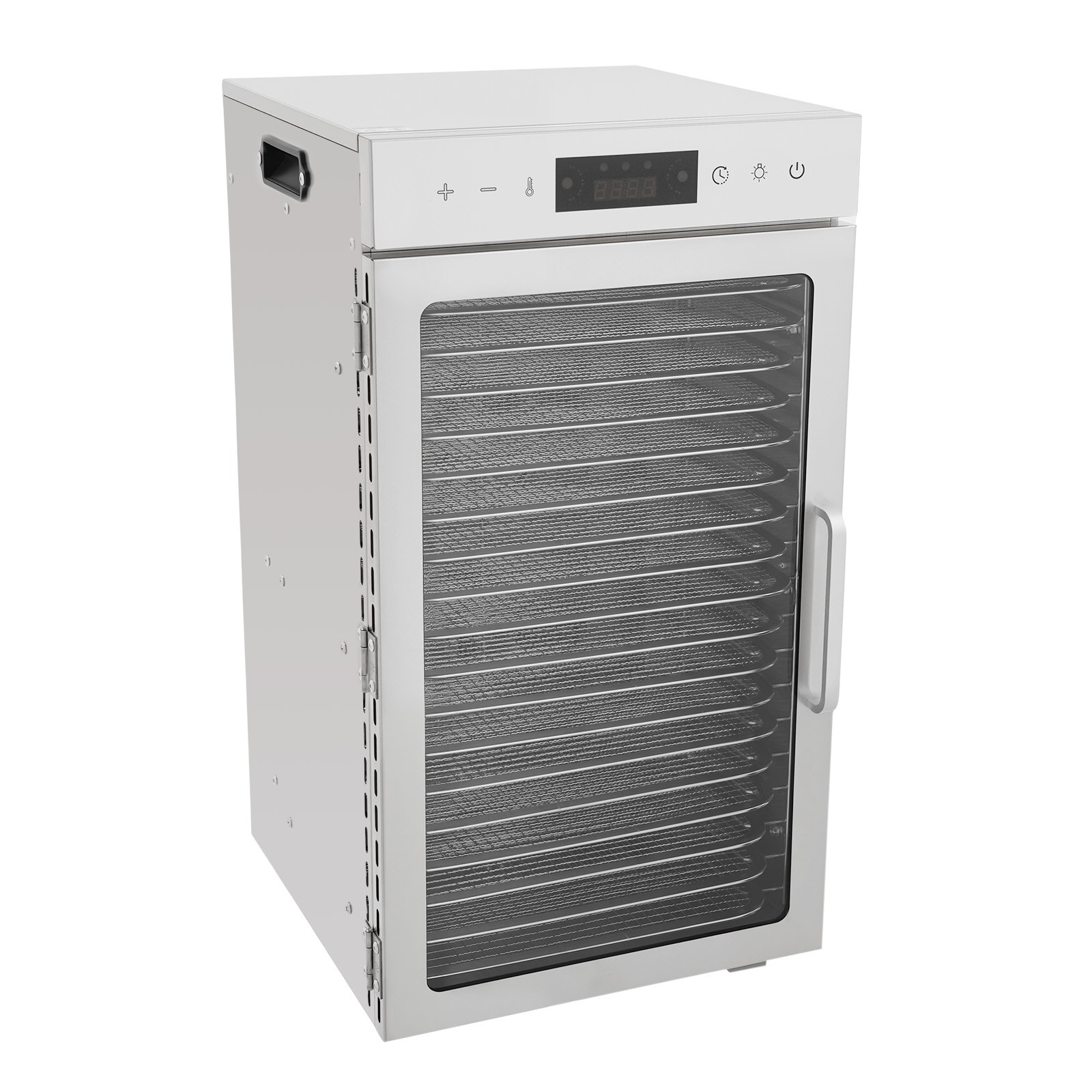 Commercial Dehydrator 18 Stainless Steel Trays Fruit Vegetable Food Dry Machine