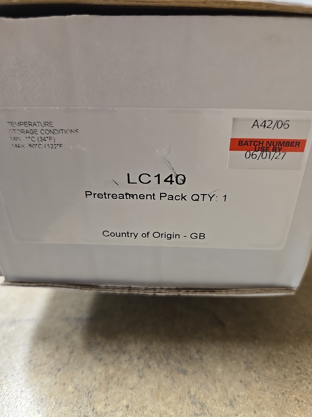 ELGA LC140 WATER PURIFICATION FILTER
