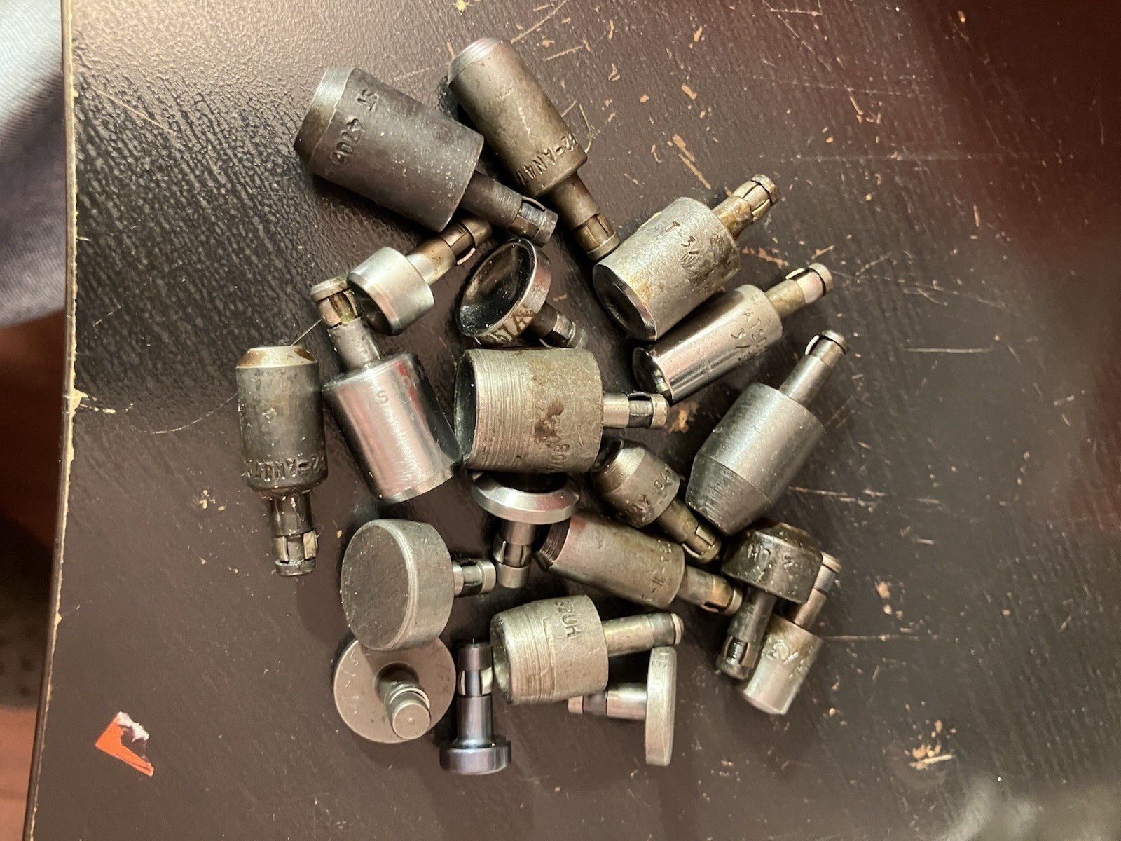 Lot 20 Hand Rivet Squeezer Die 3/16 Shank Aircraft Aviation Tools #2 Belly Tank