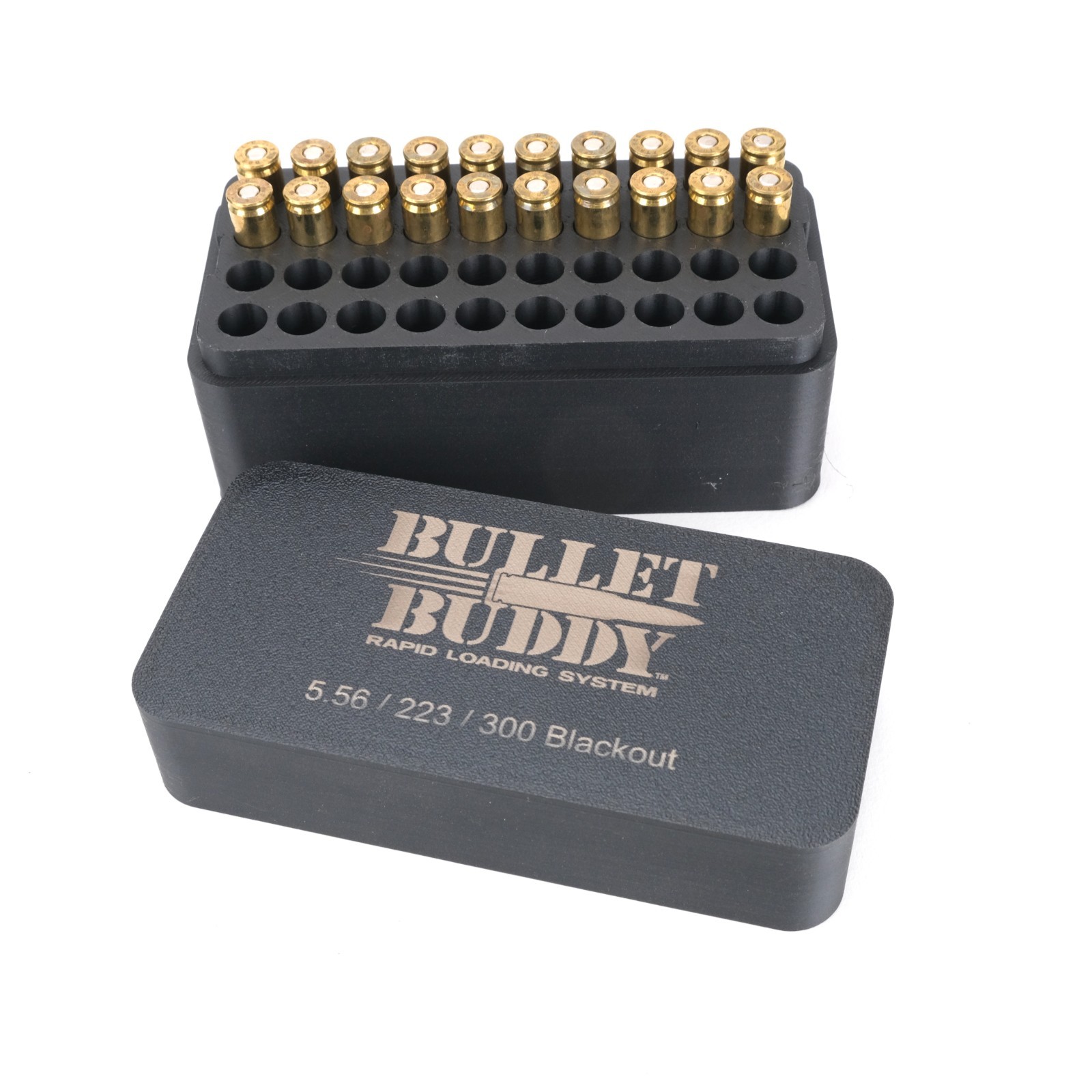 Bullet Buddy 5.56 / 223 / 300 Blackout Ammunition Case — Made in USA