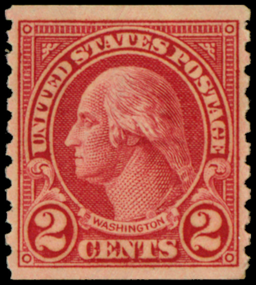 US Scott 599A, Mint Lightly Hinged Fine-Very Fine, EzGrade VF/XF 88, SCV $120.00