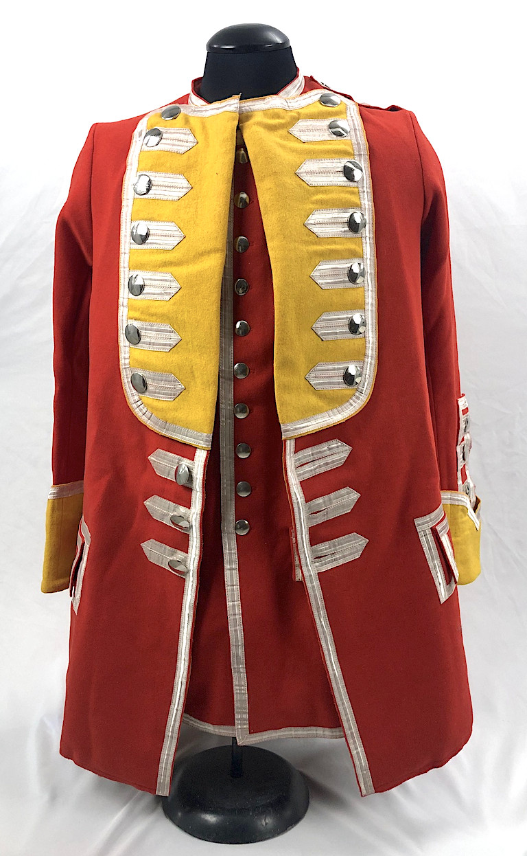French & Indian War Officer's Coat - 44th Regiment Size 42 / Large