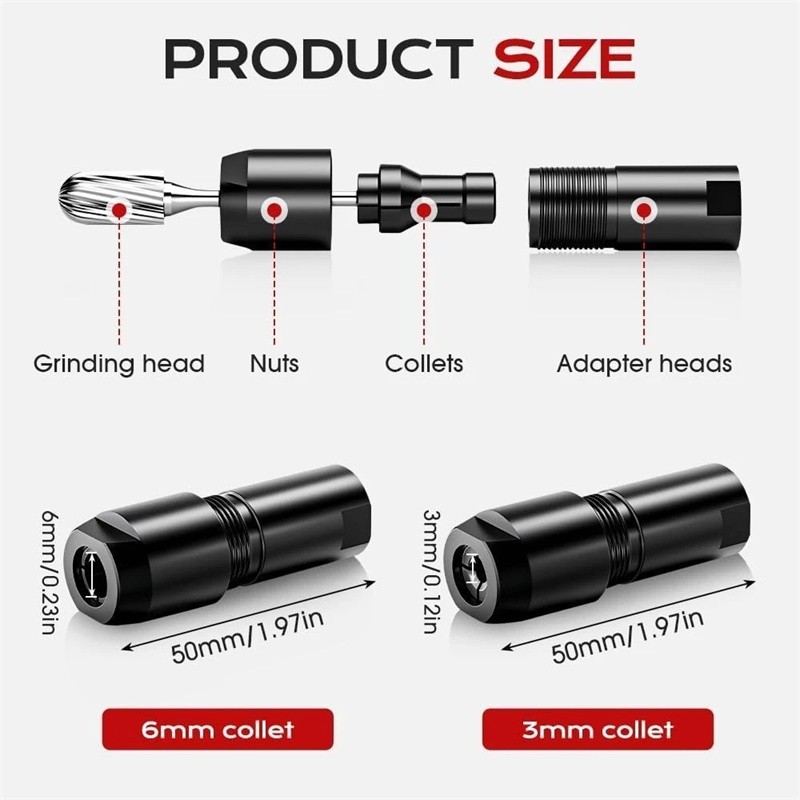 NEW Angle Grinder Adapter Converter for Home DIY Projects Thread Cutting Cutting