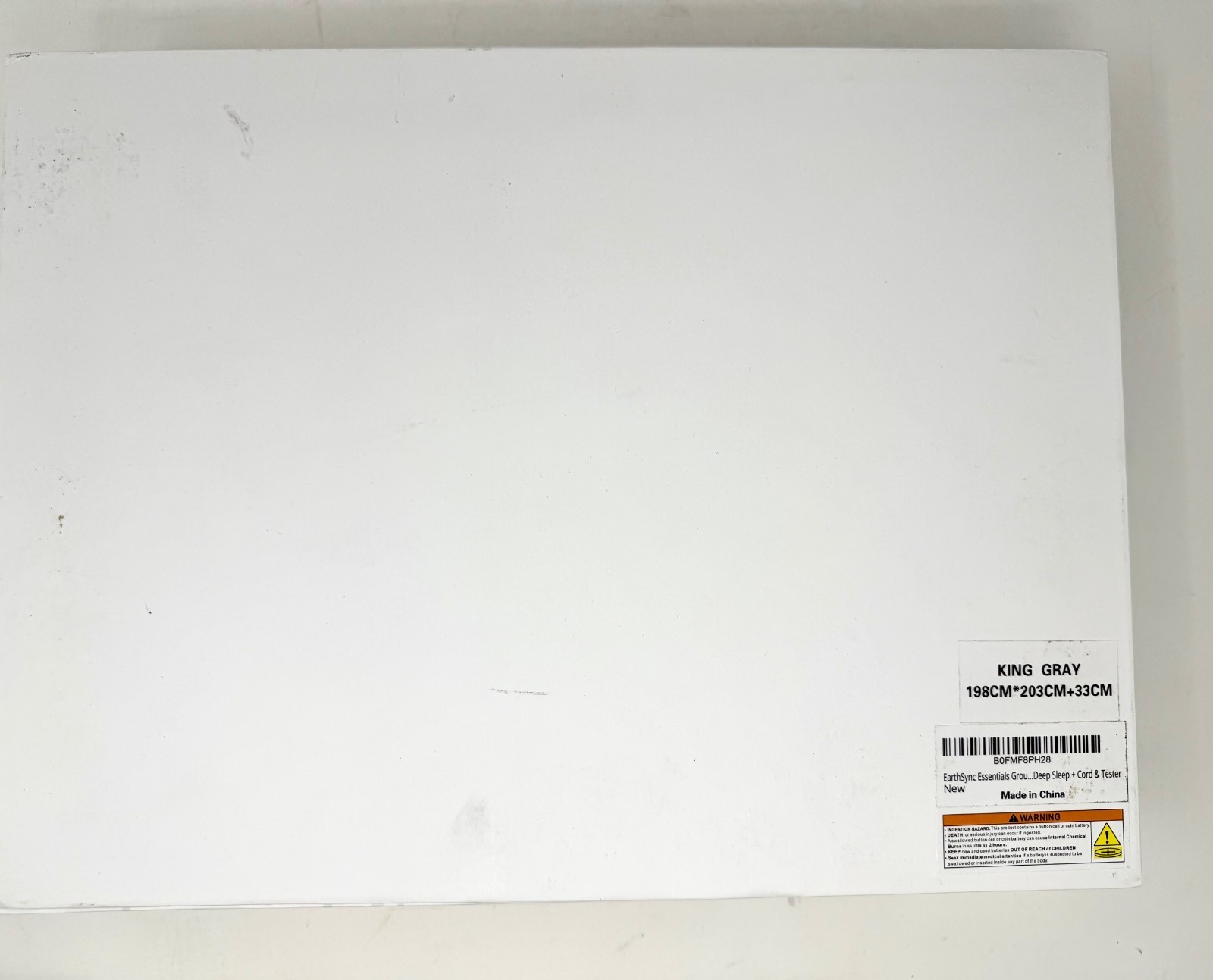 King Size Bed Grounding Sheets 90% Organic Cotton + 10% Pure Silver Fiber