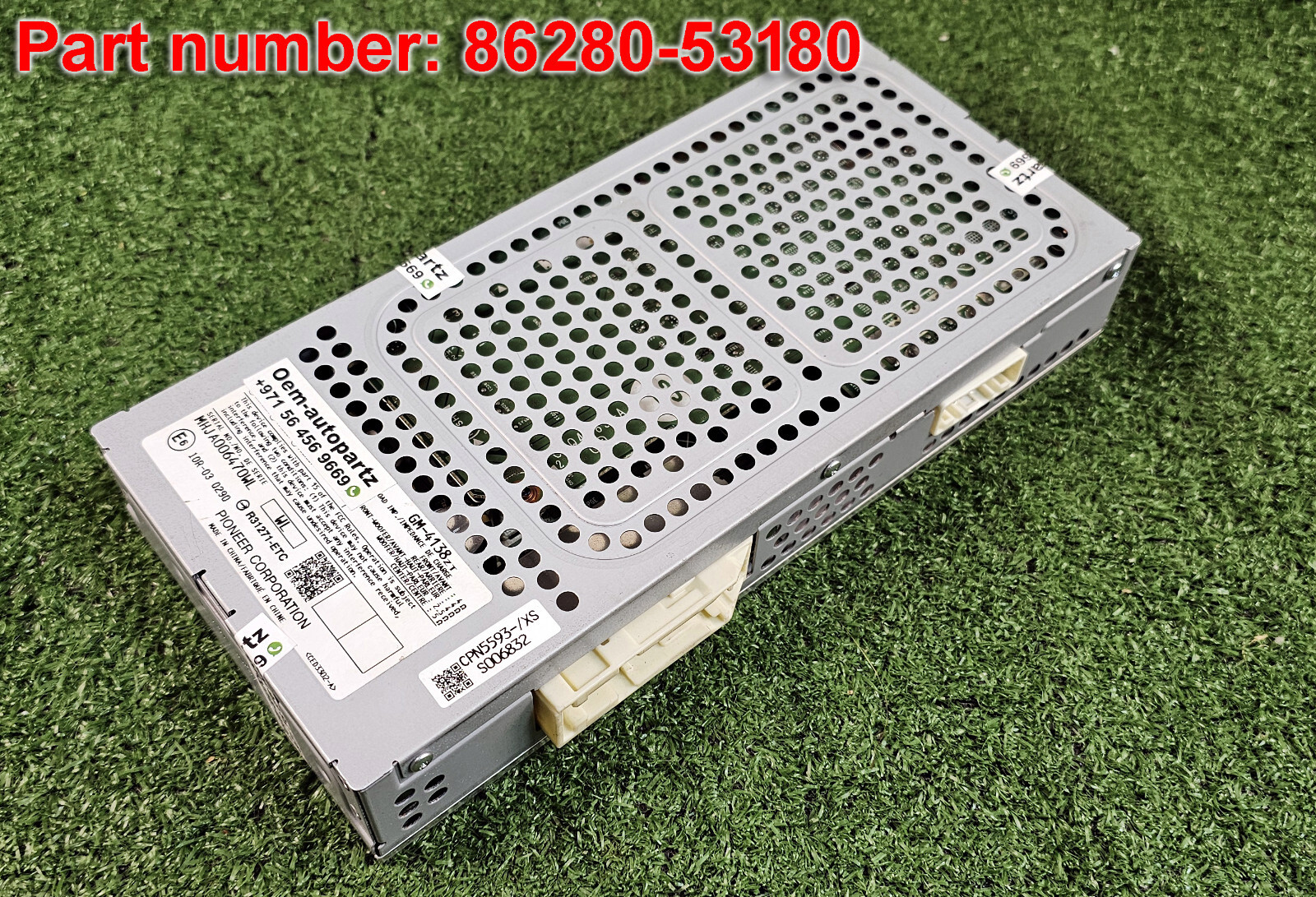 Lexus IS250 IS350 2014-2016 Factory 86280-53180 PIONEER AMPLIFIER OEM JDM USED