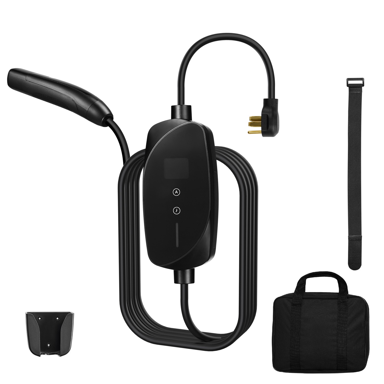 Level 2 Tesla Charger 32Amp Electric Car Charger & 25FT Charging Cable LCD