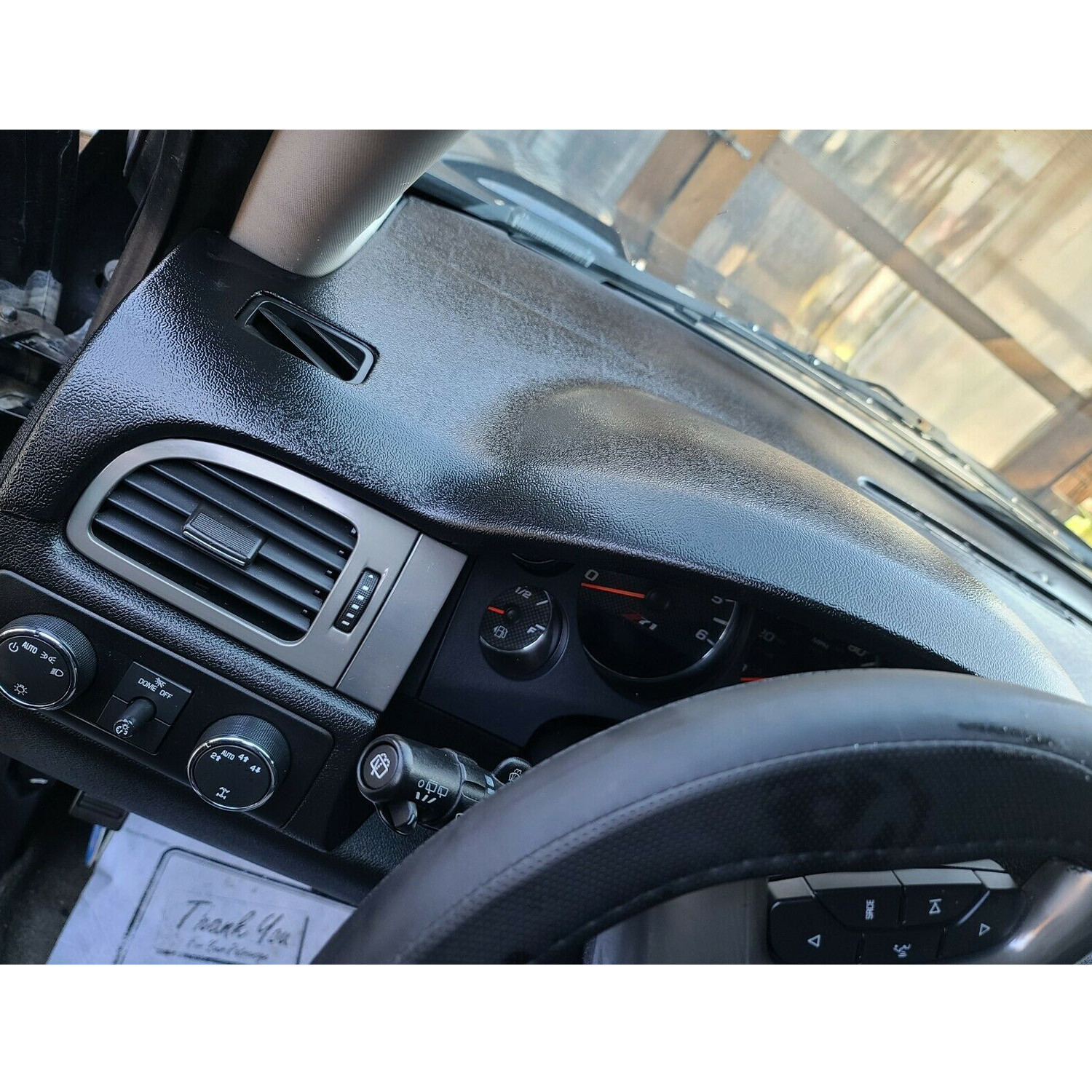 DASHBOARD Dash Cover Cap Black For 2007-2014 Avalanche Suburban Tahoe Yukon