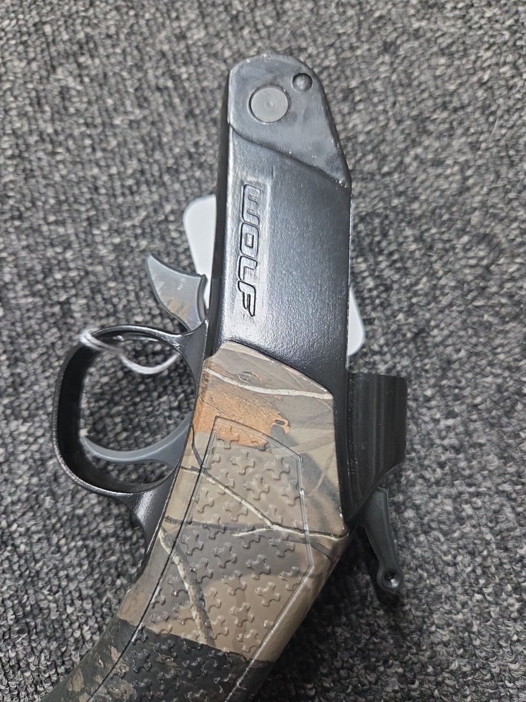 CVA Wolf Realtree CAMO Stock and forend with trigger assembly