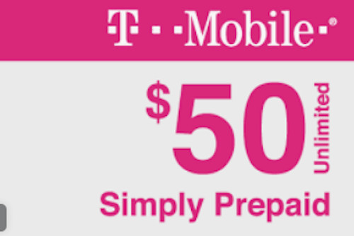 $50 T-Mobile Unlimited 5G  Plan Preloaded Prepaid SIM Card 1st Month Month