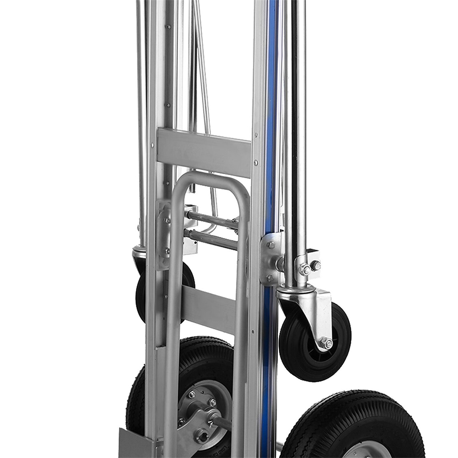 Heavy Duty Aluminum Hand Truck Convertible Folding Dolly Cart Stair Climber Cart