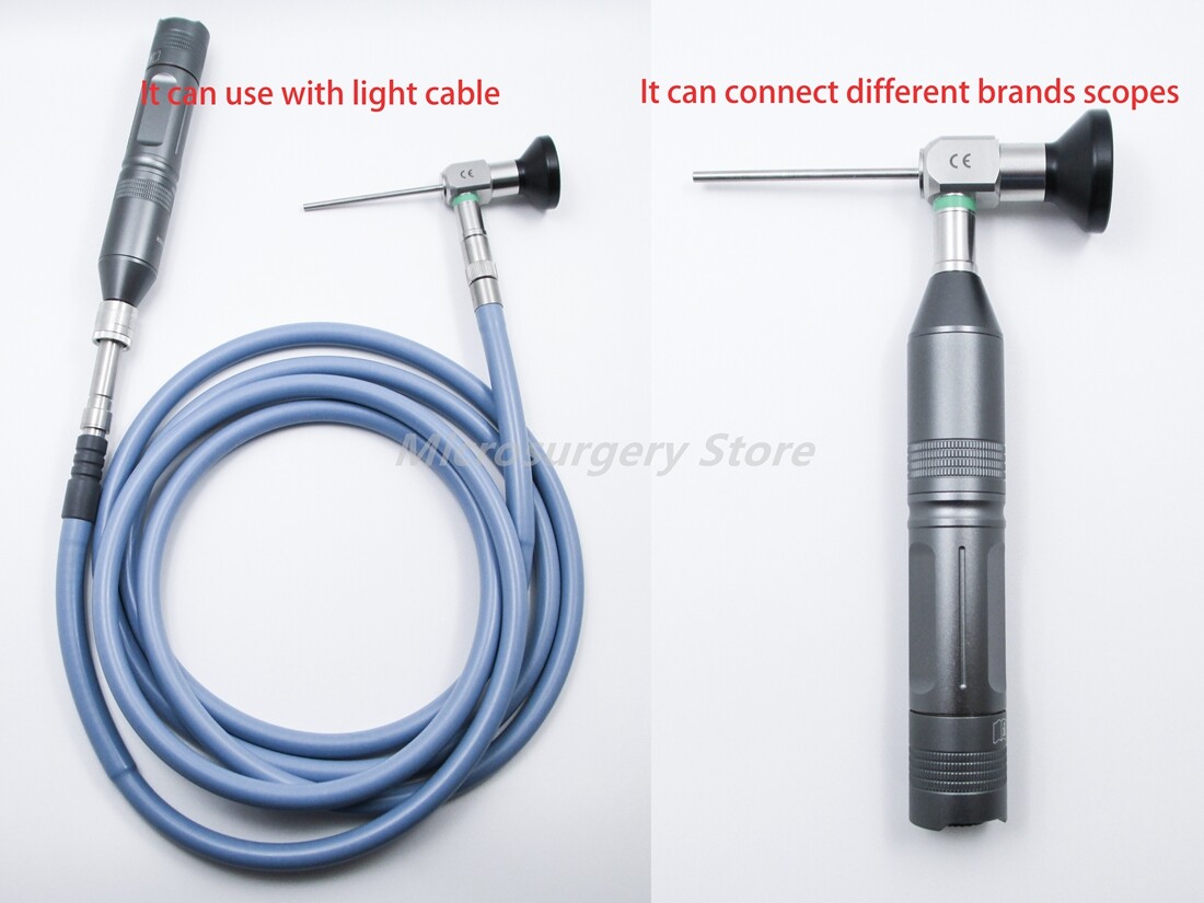 Aokace Portable Endoscope LED Light Source+ Rechargeable Battery+Smart Charger