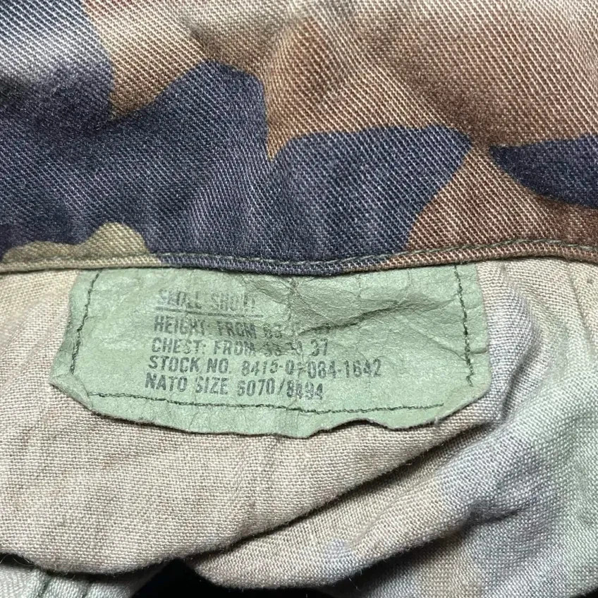 M81 Woodland uniform combat shirt - Nylon & Ripstop