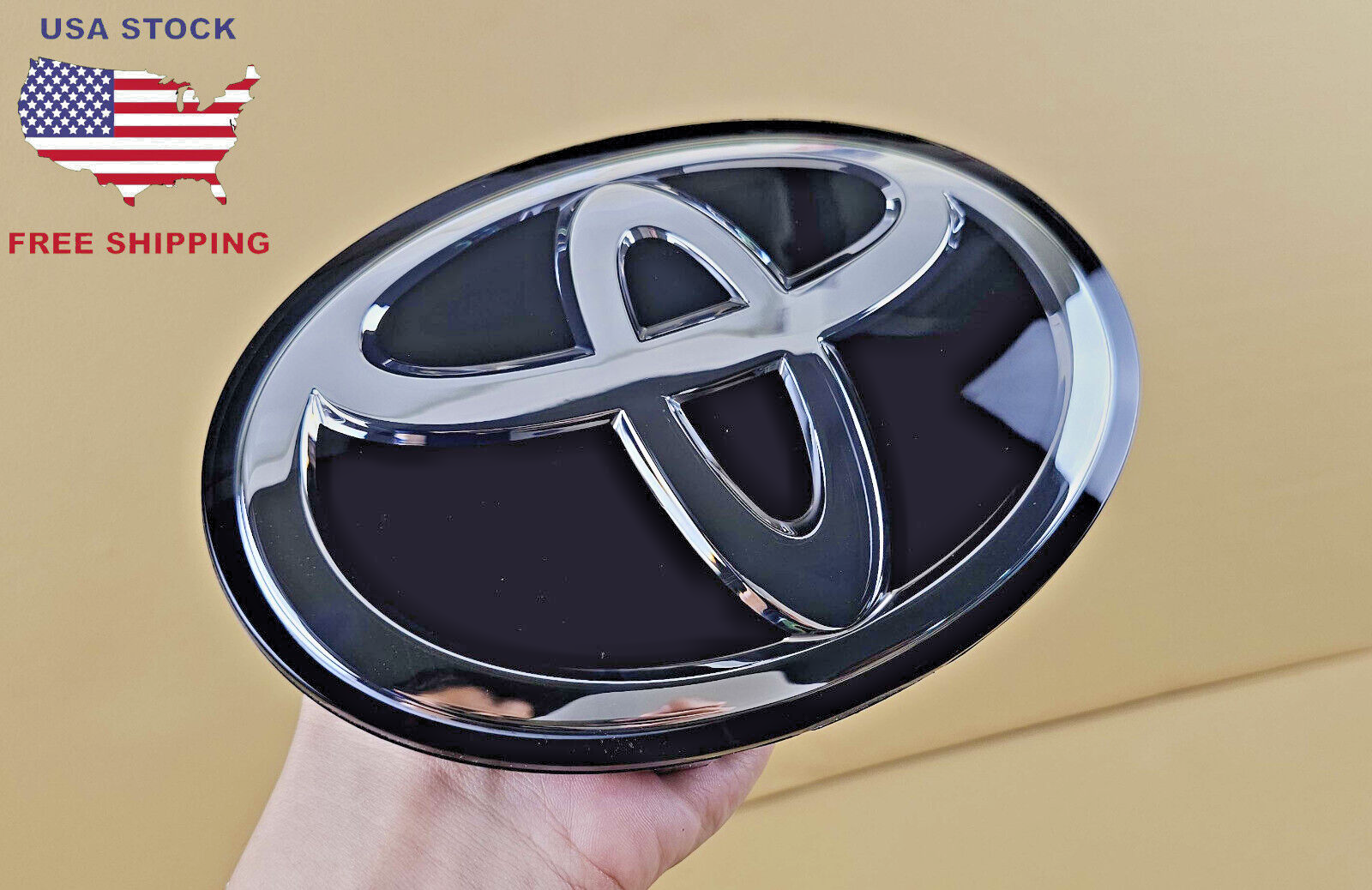 Toyota Tacoma 2018-2019 Front Grill Radar Emblem 53141-71010: Fits Tundra 18-19