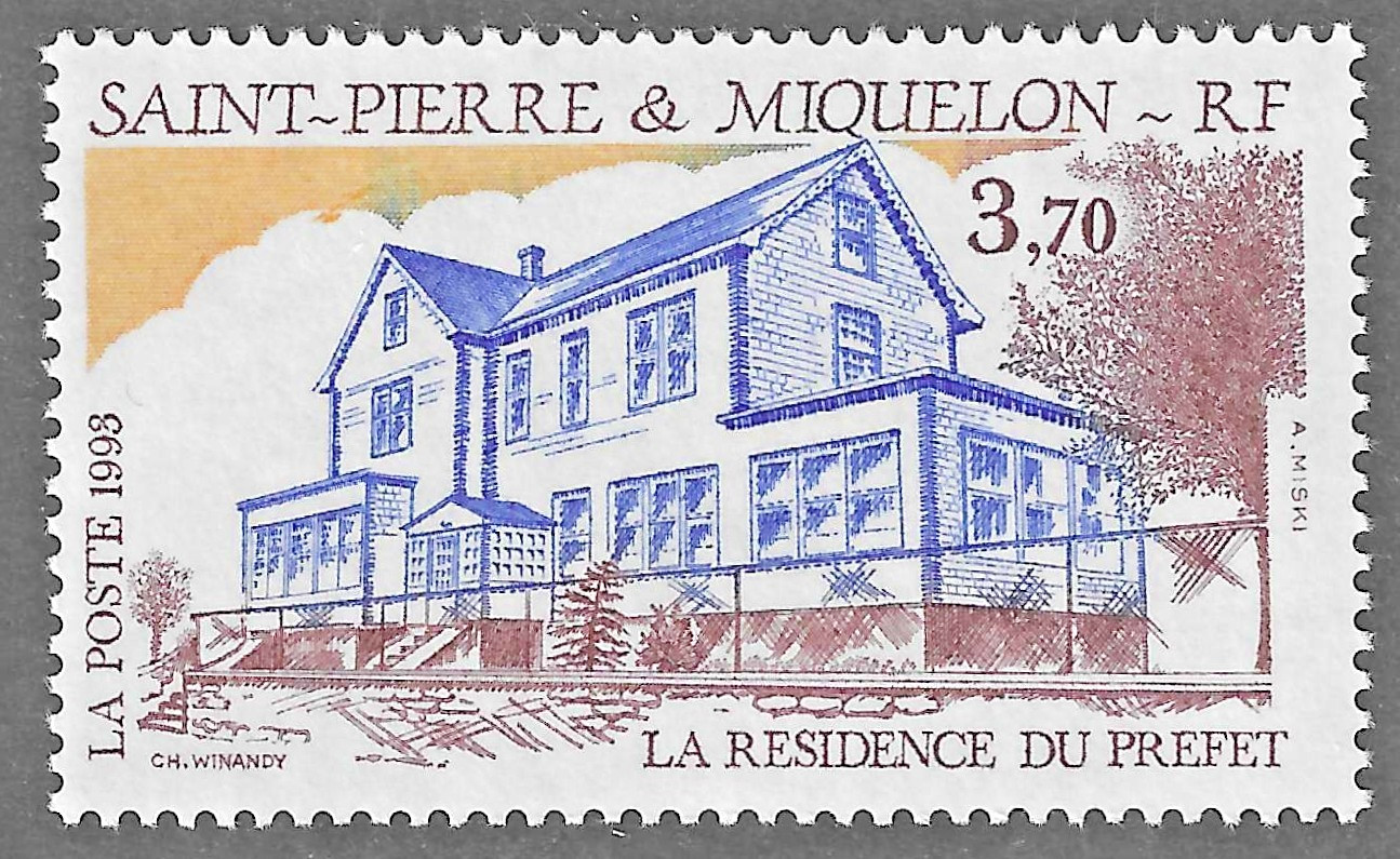 St. Pierre & Miquelon (1993) - Scott # 595,   MNH